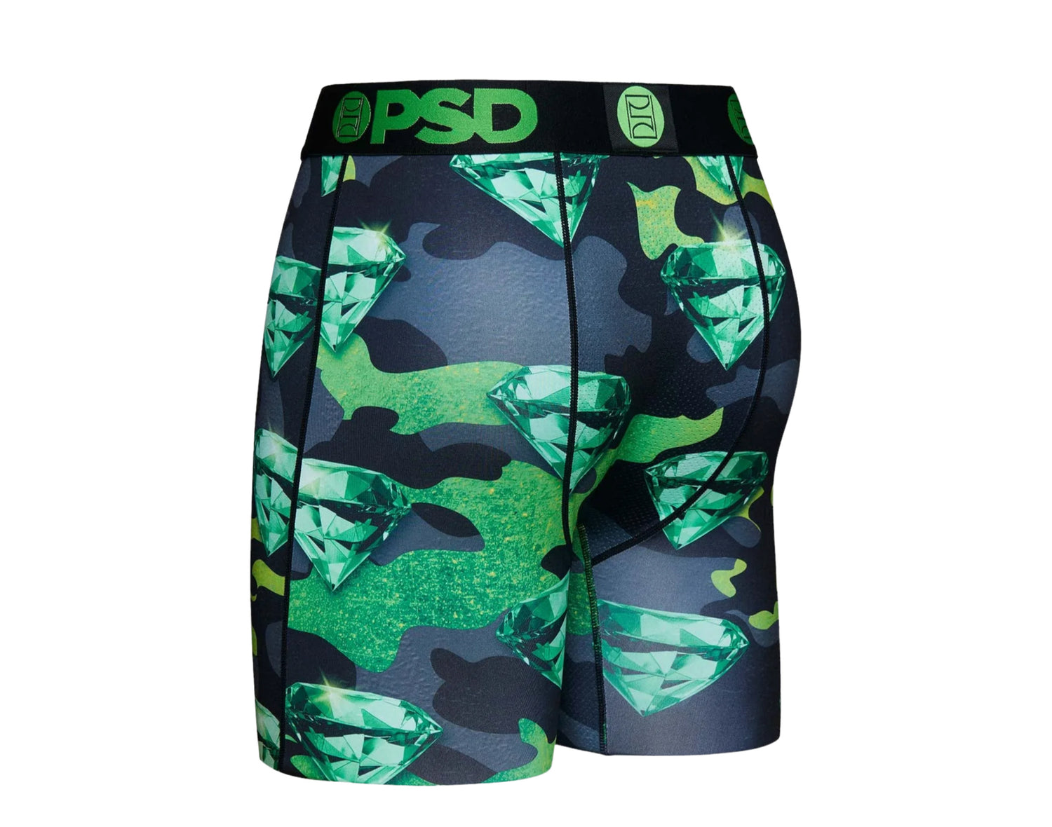 PSD Warface Emerald Camo Boxer Briefs Men's Underwear