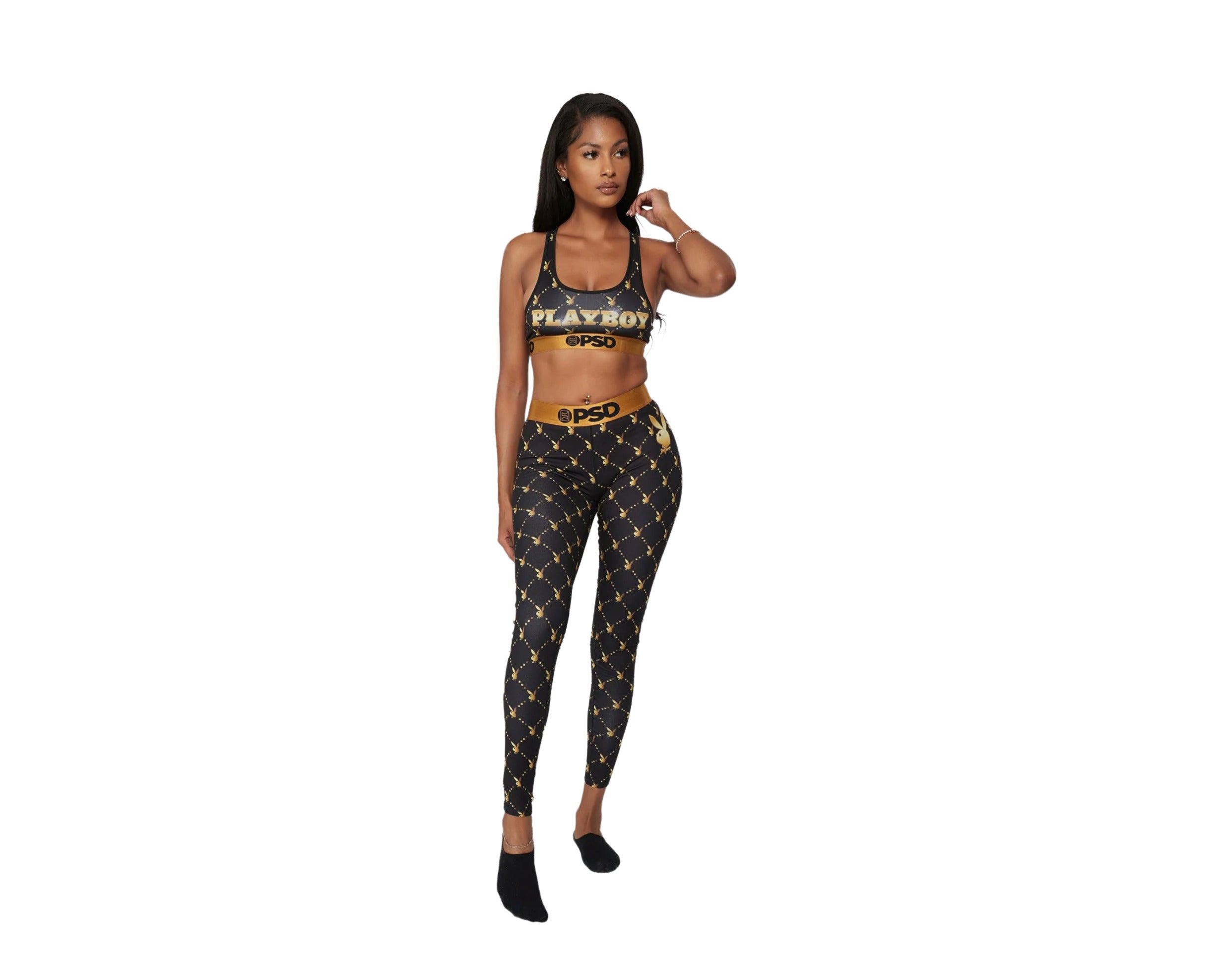 PSD x Playboy Monogram Lux Women's Leggings