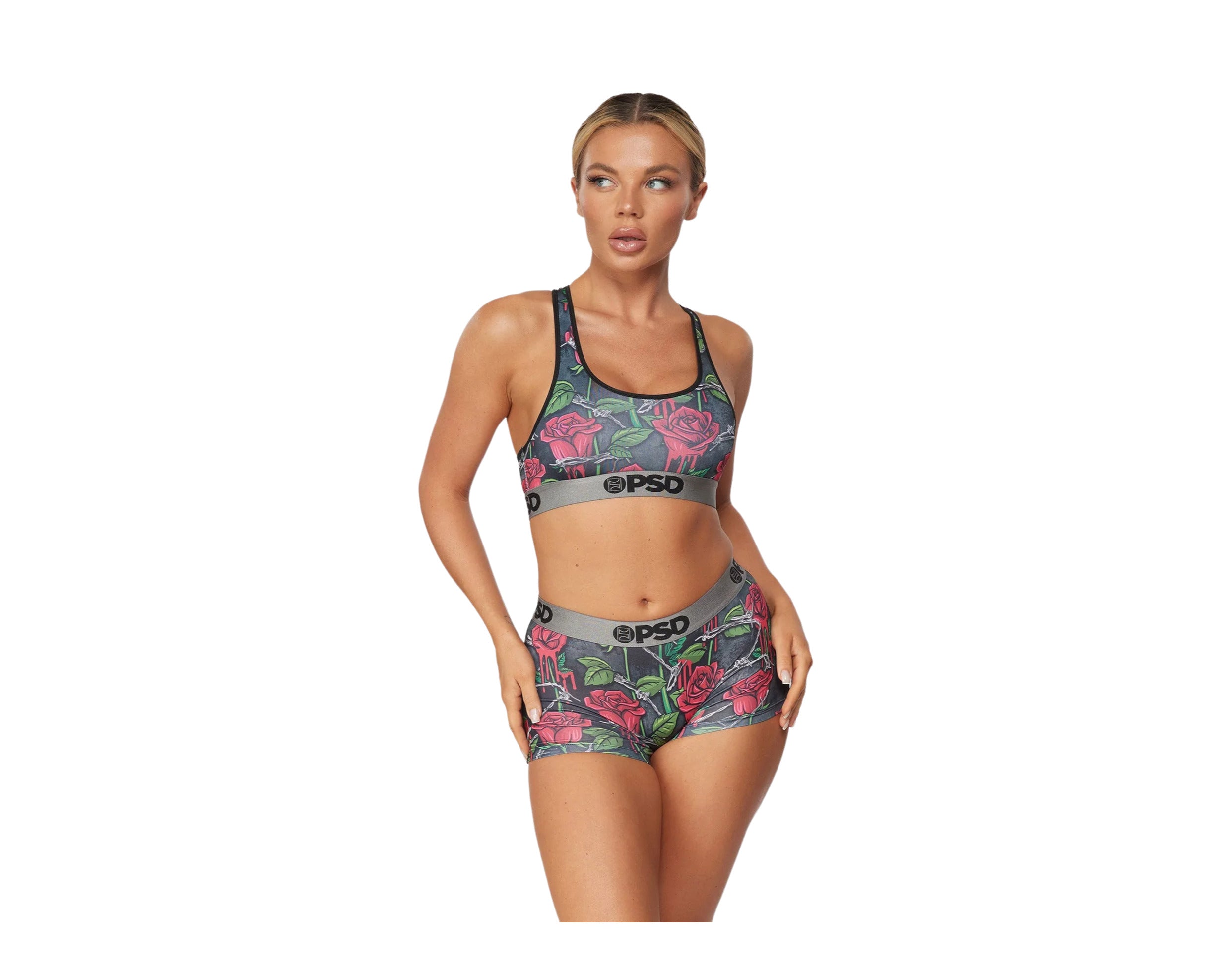 PSD Rose Danger Women's Sports Bra