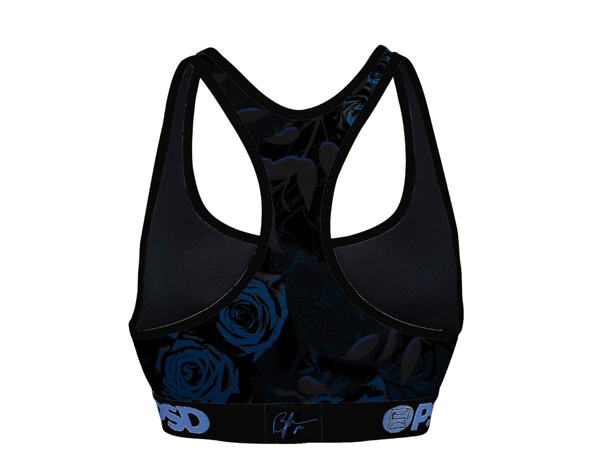 PSD x Bronny - Steel Floral Women's Sports Bra