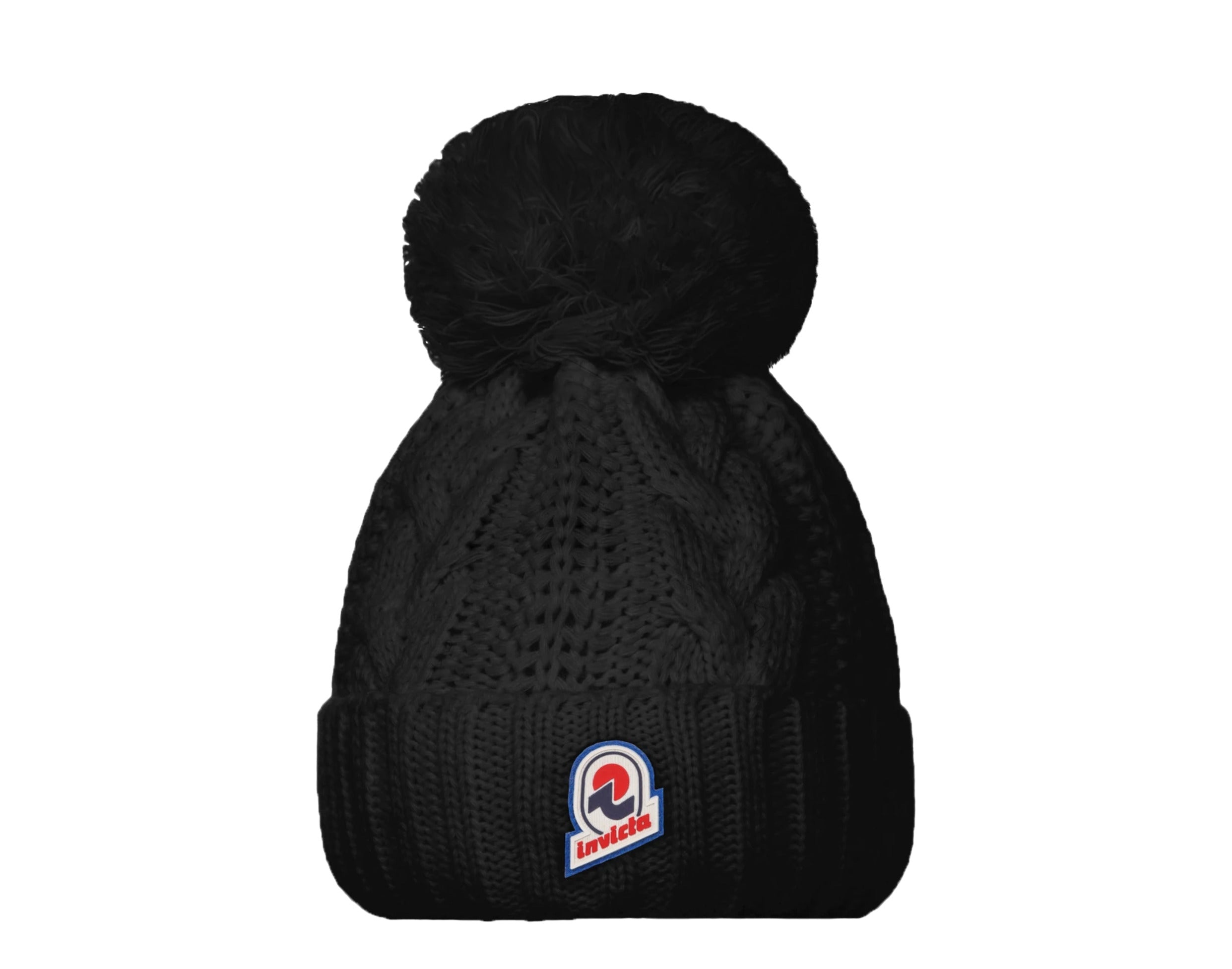 Invicta Tuque Pom-Pom Knit Cuffed Hat