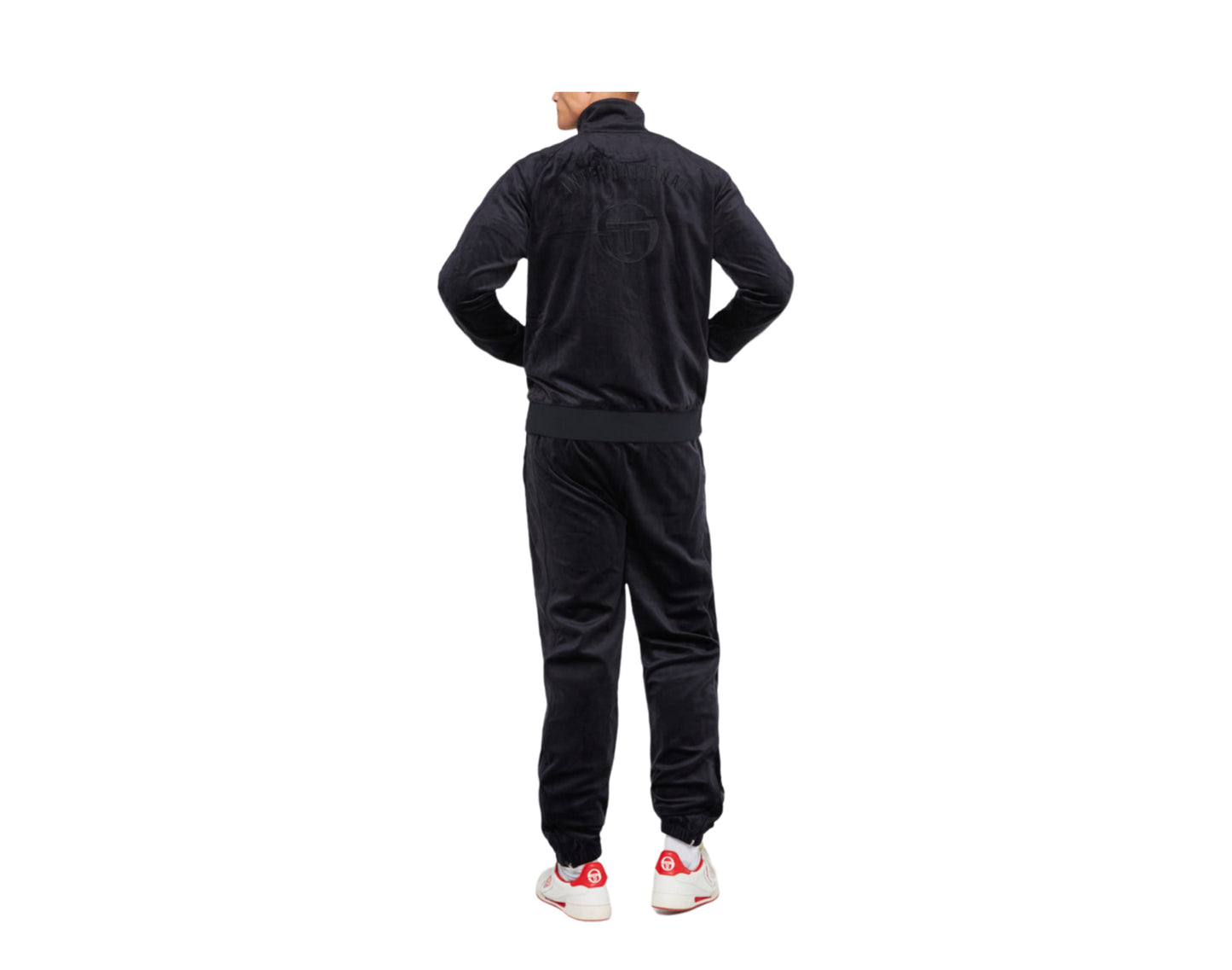 Sergio Tacchini Sovana Velour Tracksuit - Top and Bottom