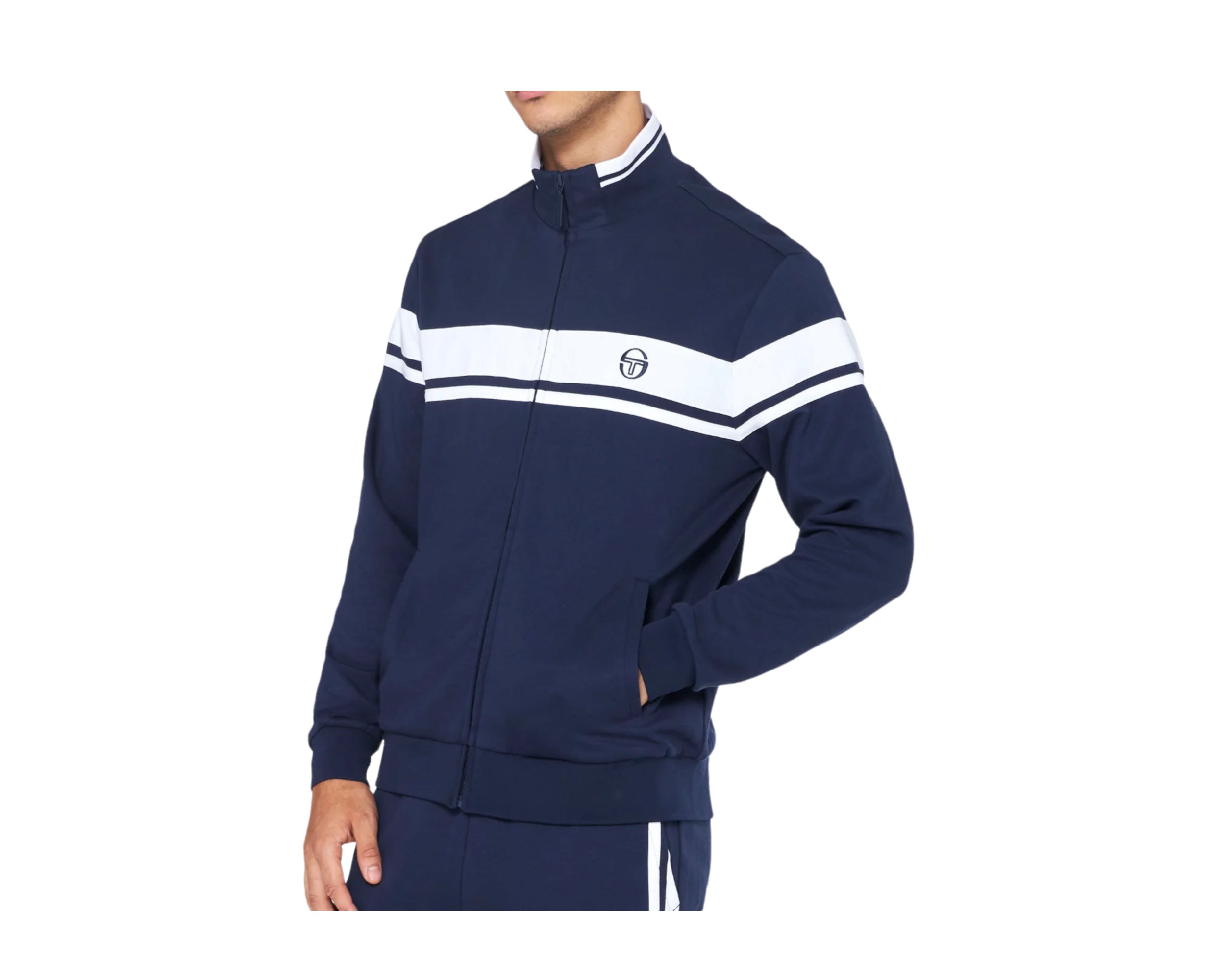 Sergio Tacchini Damarindo Mixed Media Archivio Track Jacket