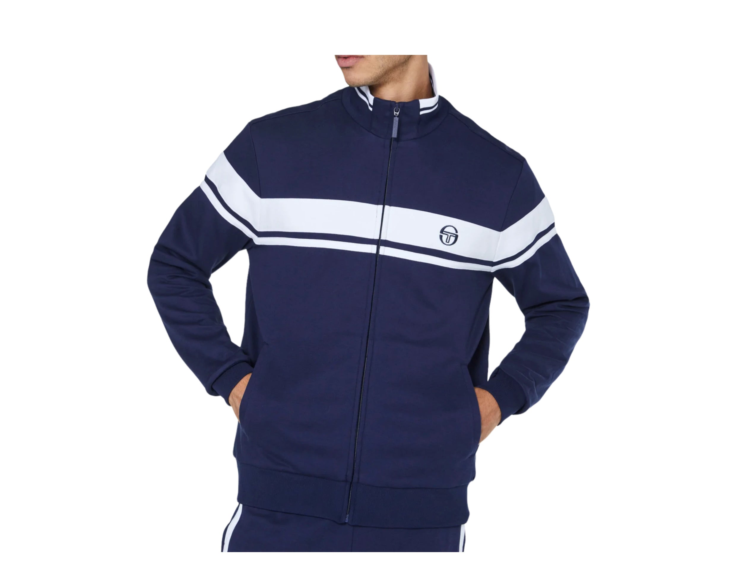 Sergio Tacchini Damarindo Mixed Media Archivio Track Jacket