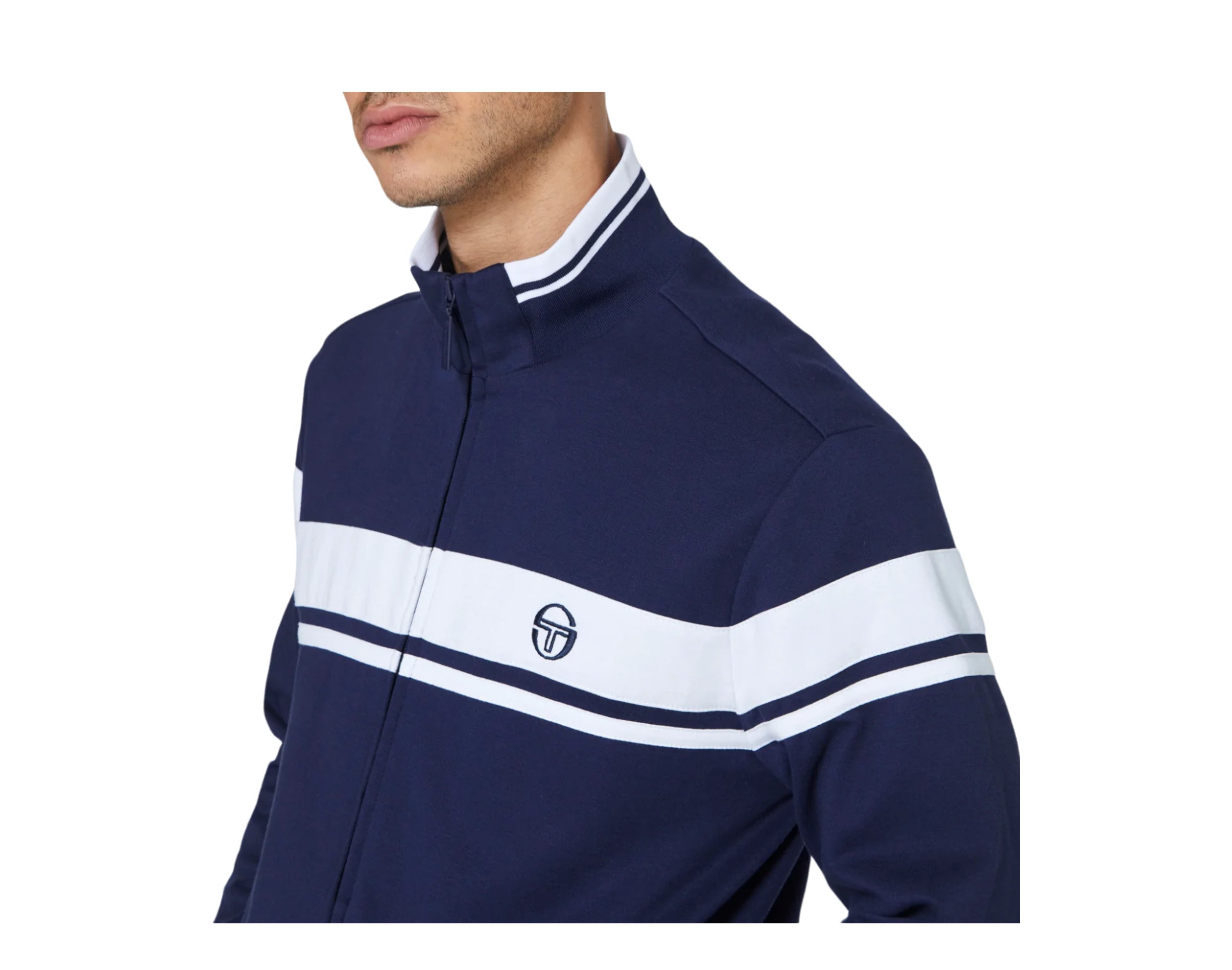 Sergio Tacchini Damarindo Mixed Media Archivio Track Jacket