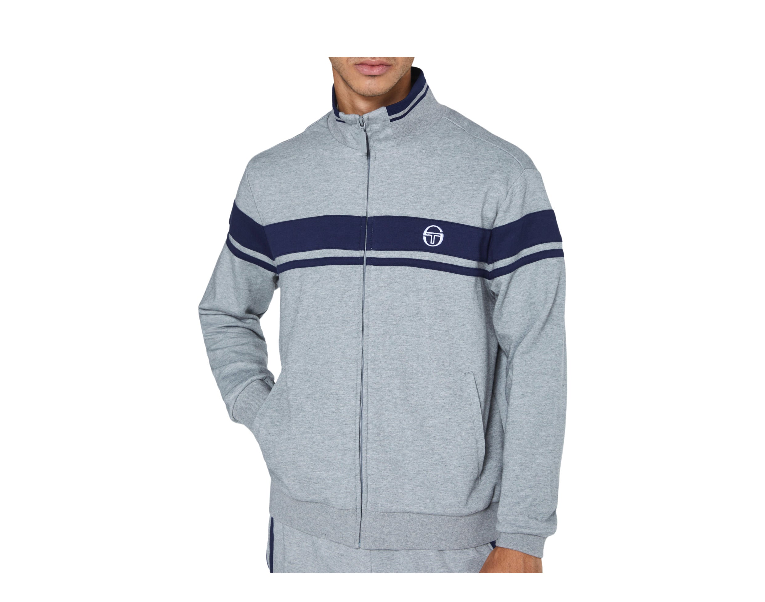 Sergio Tacchini Damarindo Mixed Media Archivio Track Jacket