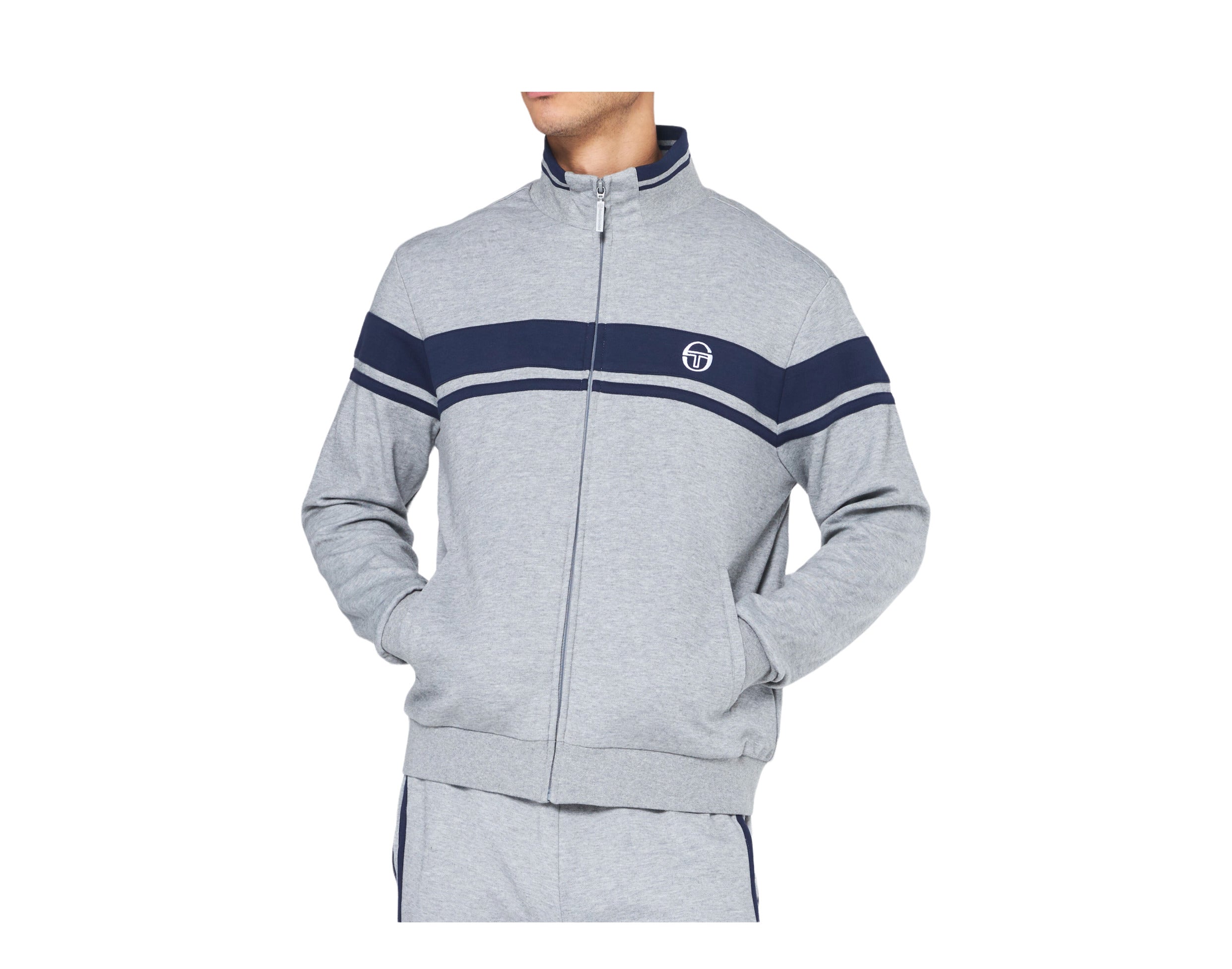 Sergio Tacchini Damarindo Mixed Media Archivio Track Jacket