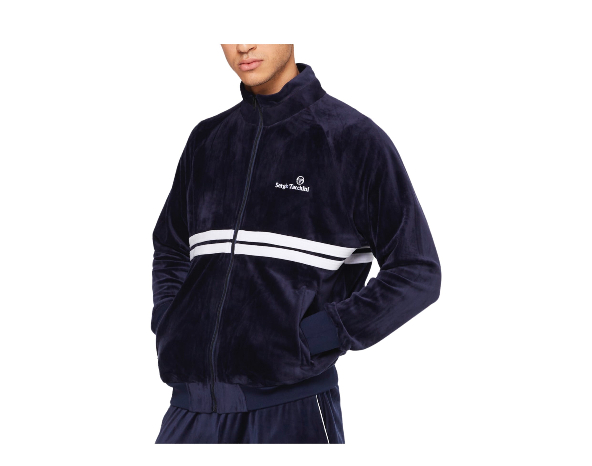 Sergio Tacchini Dallas Velour Track Jacket