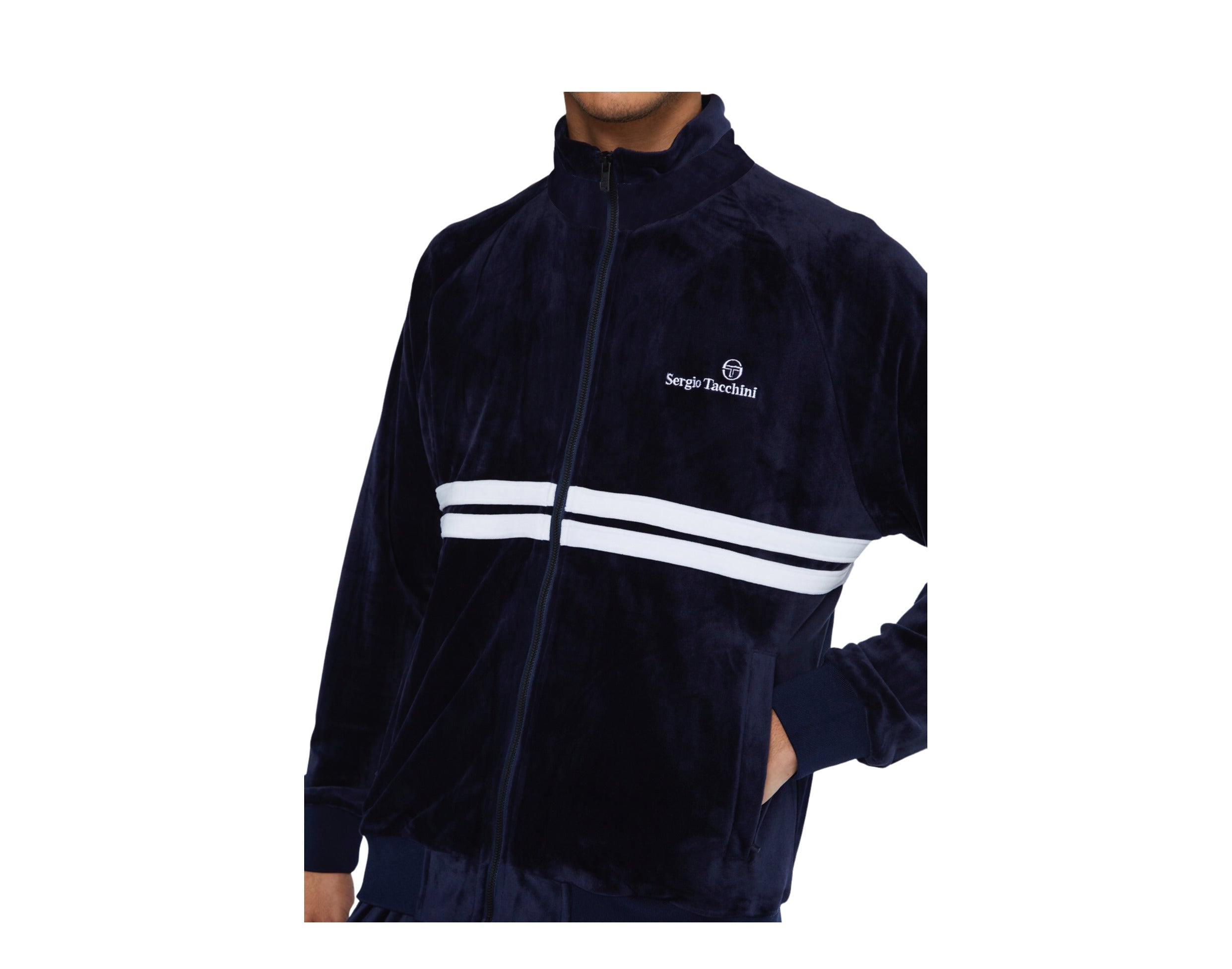 Sergio Tacchini Dallas Velour Track Jacket