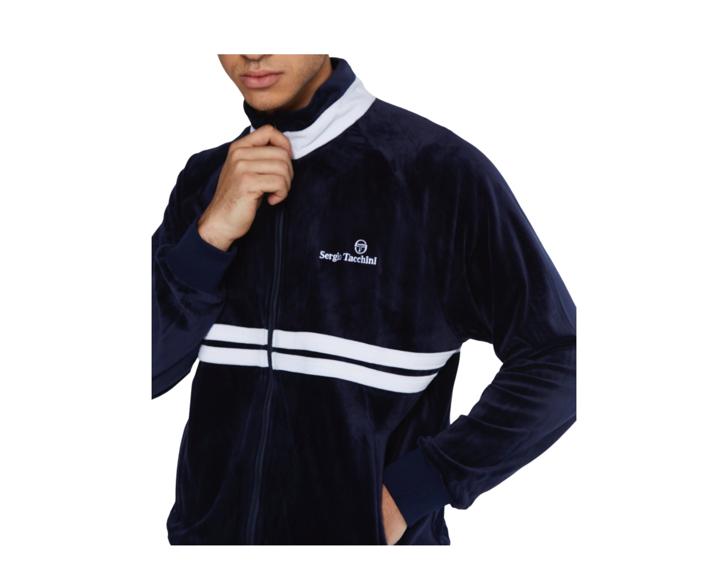 Sergio Tacchini Dallas Velour Track Jacket