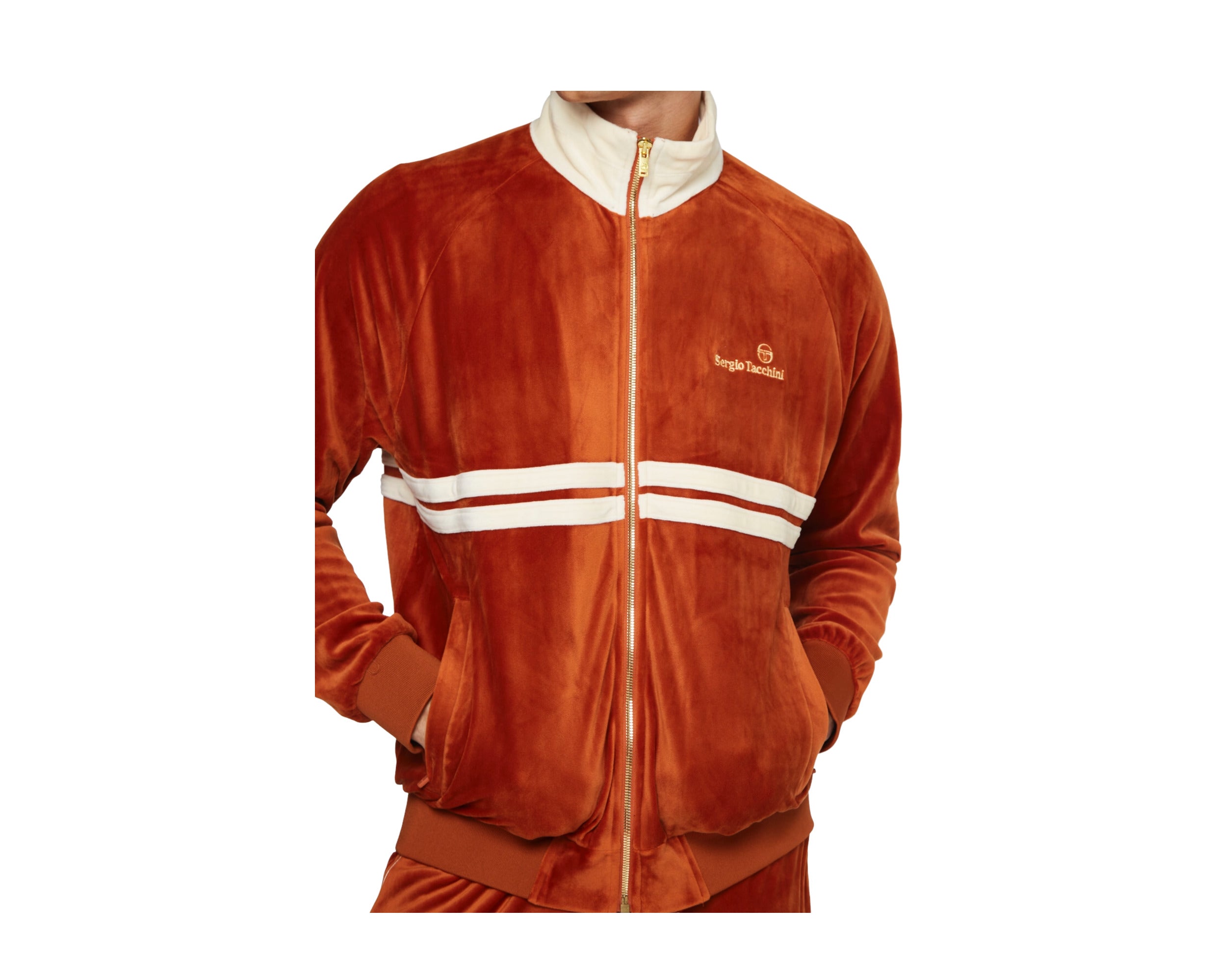 Sergio Tacchini Dallas Velour Track Jacket