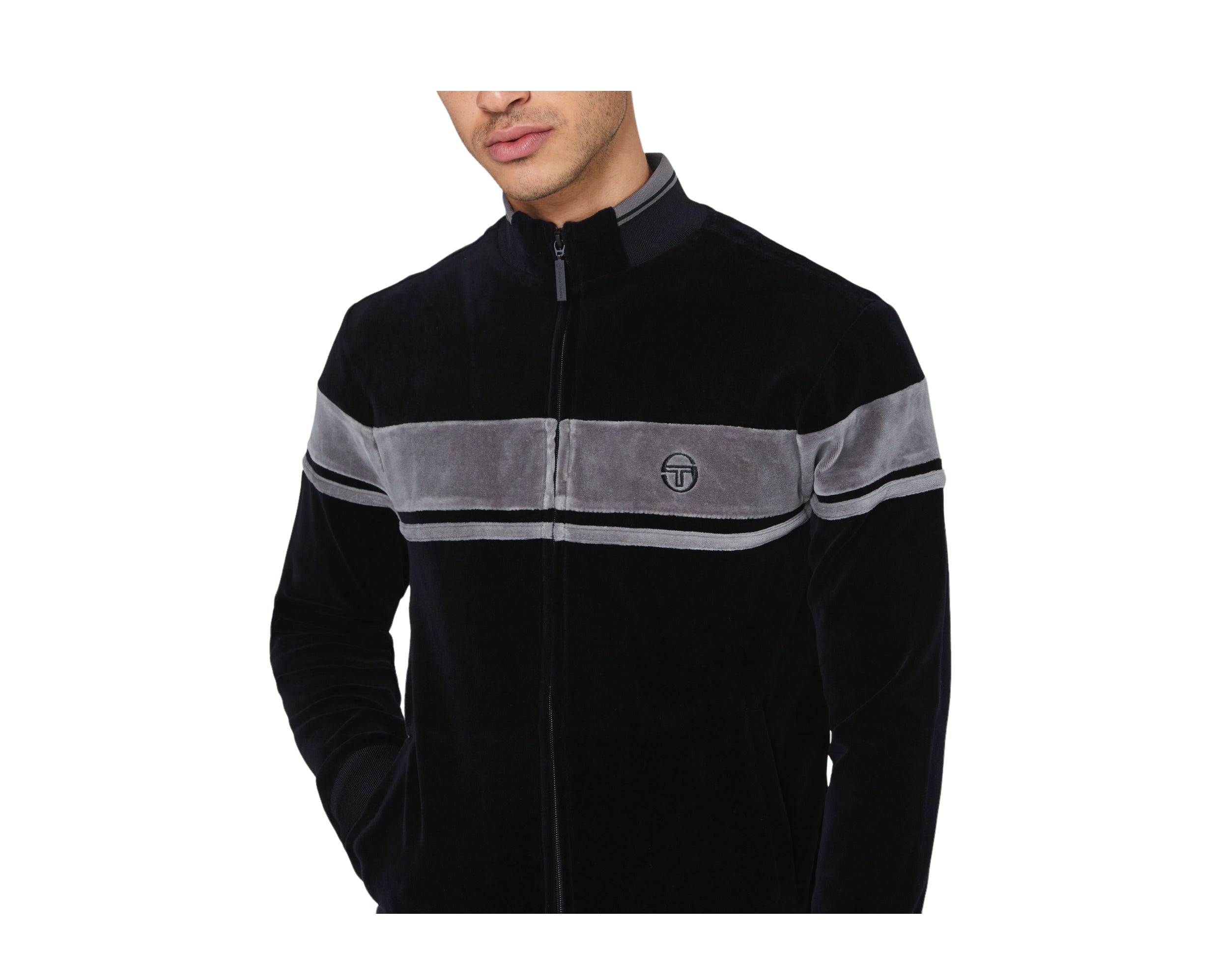 Sergio Tacchini Damarindo Velour Track Jacket