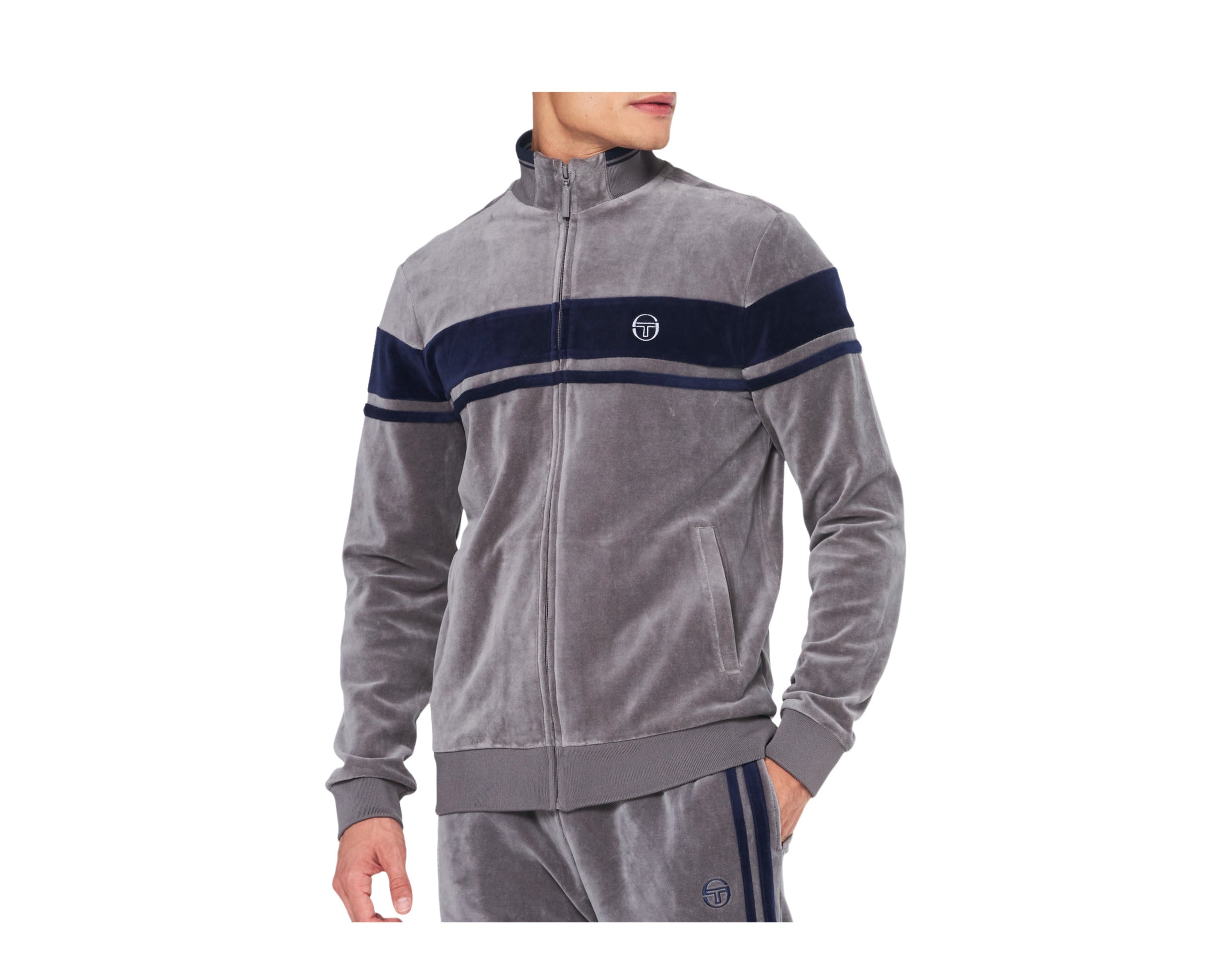 Sergio Tacchini Damarindo Velour Track Jacket