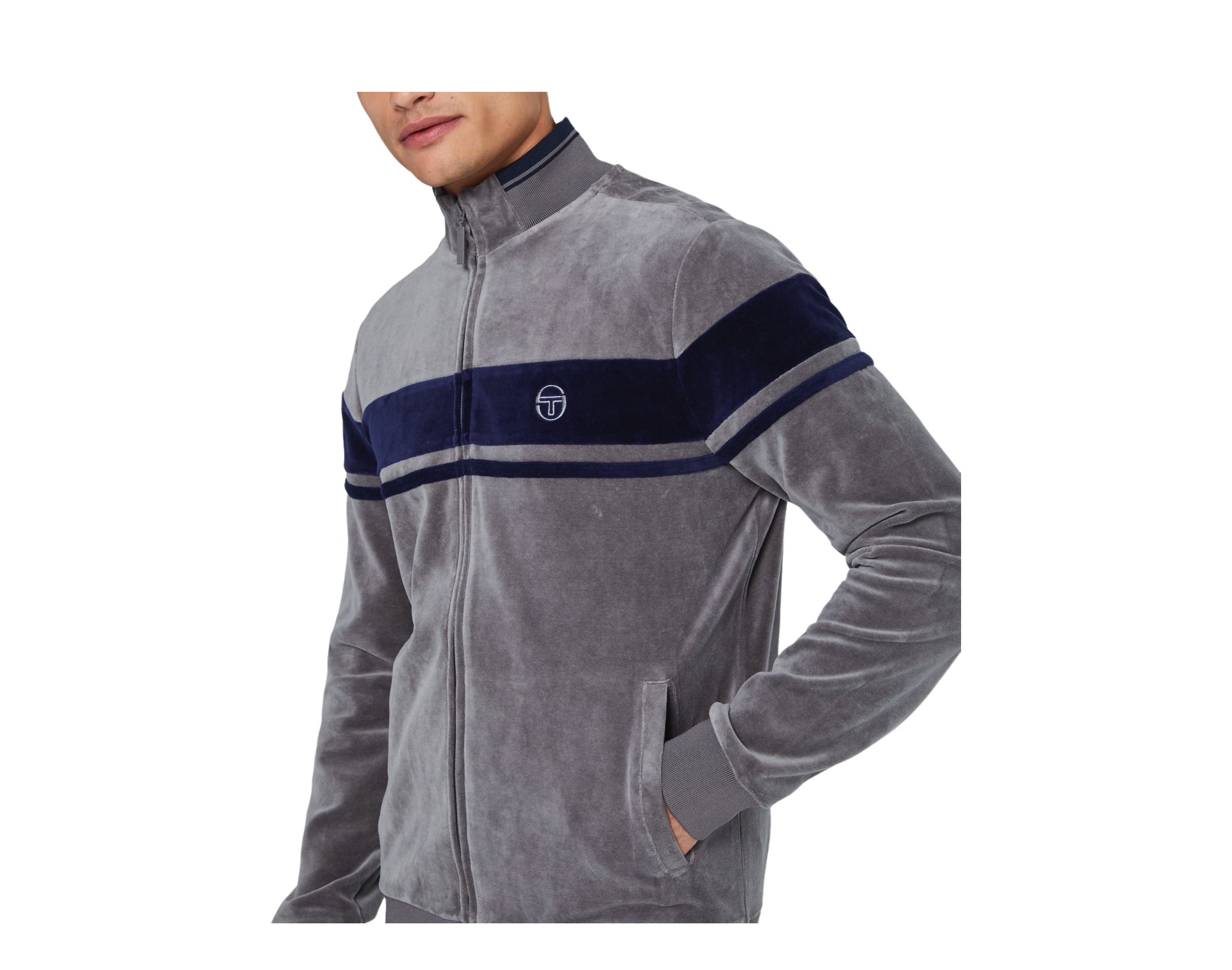 Sergio Tacchini Damarindo Velour Track Jacket