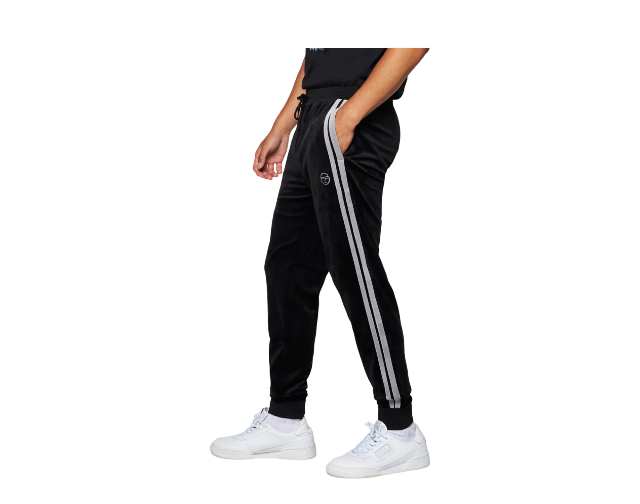 Sergio Tacchini Damarindo Velour Track Pants