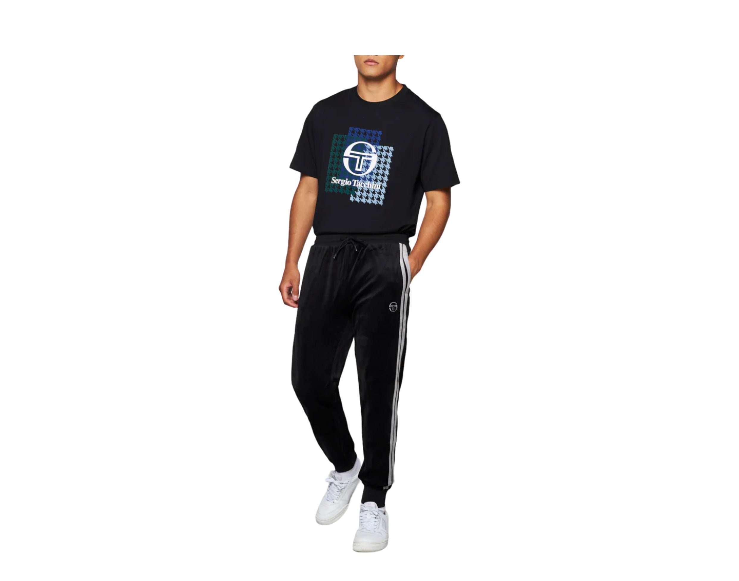 Sergio Tacchini Damarindo Velour Track Pants