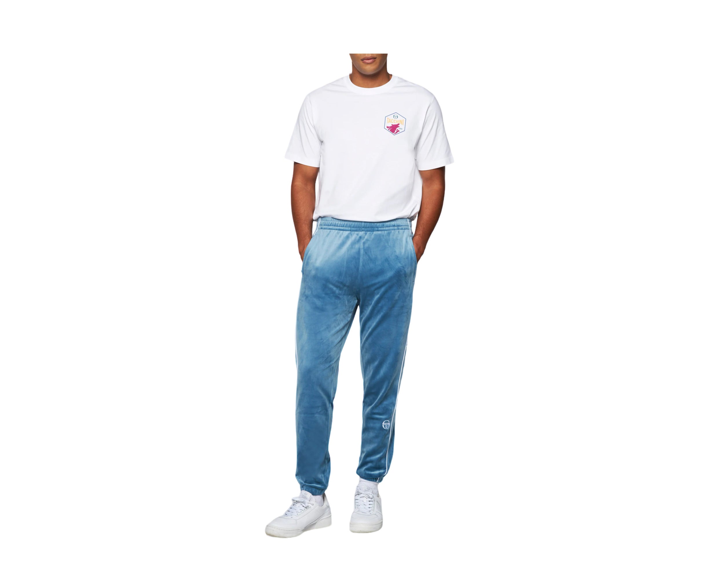 Sergio Tacchini Lioni Velour Track Pants