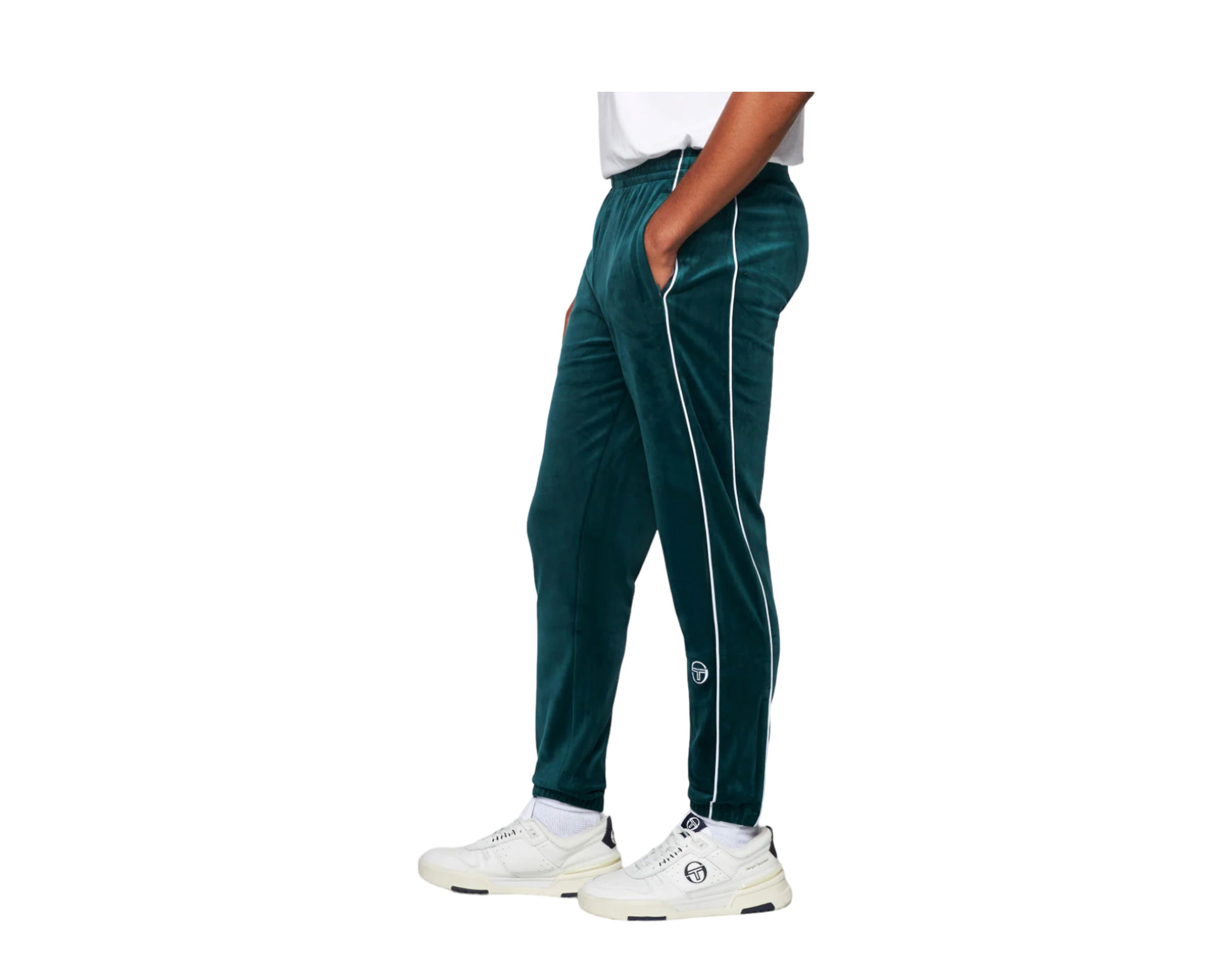 Sergio Tacchini Lioni Velour Track Pants