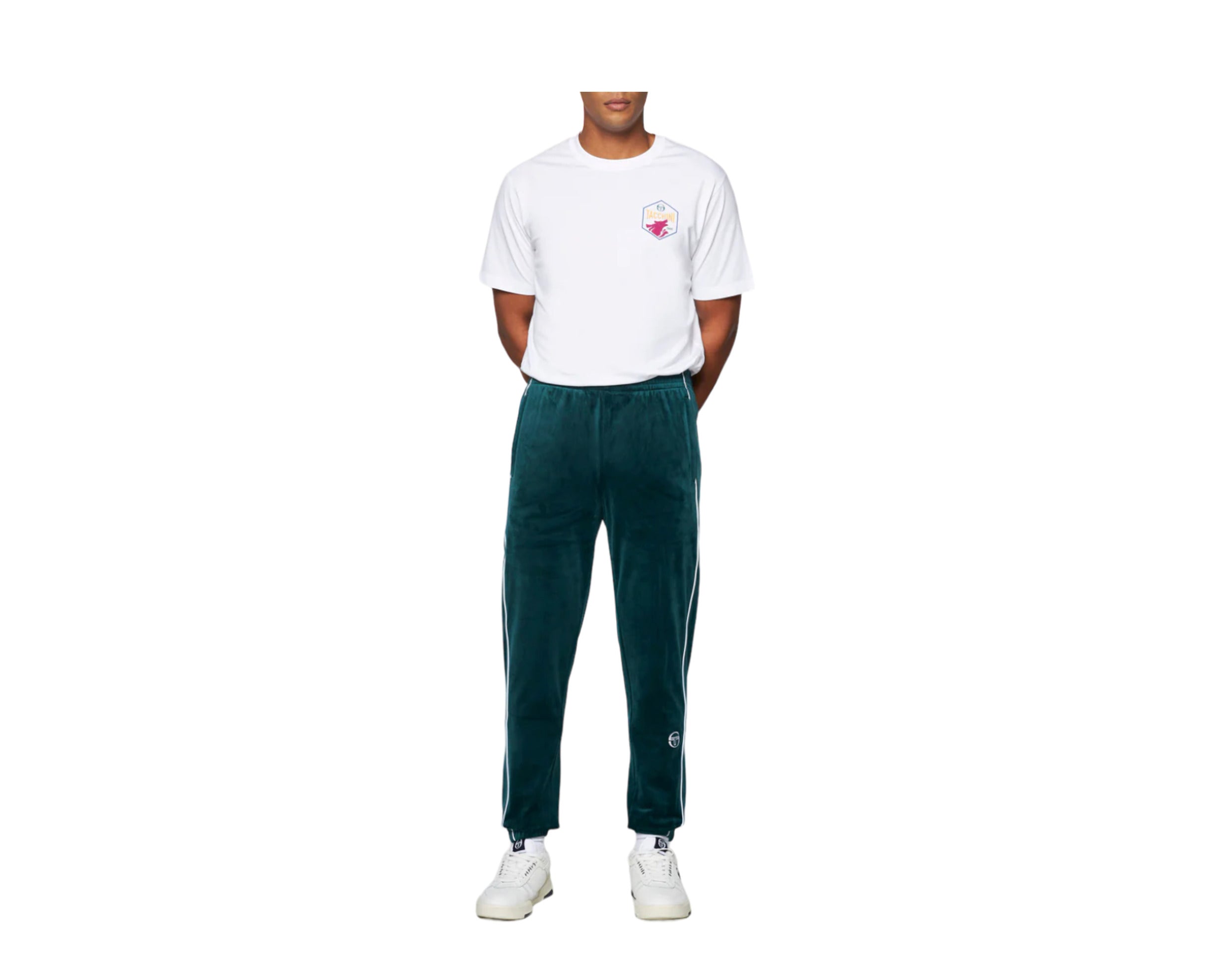 Sergio Tacchini Lioni Velour Track Pants