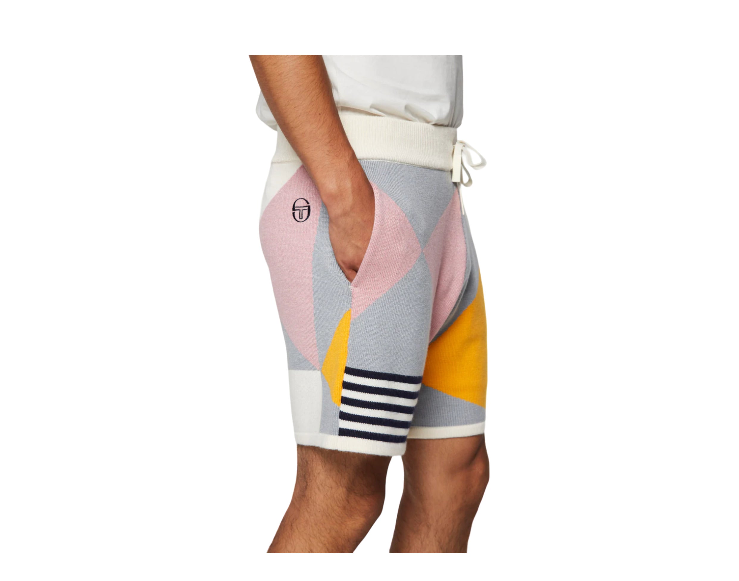 Sergio Tacchini Geo Knit Shorts