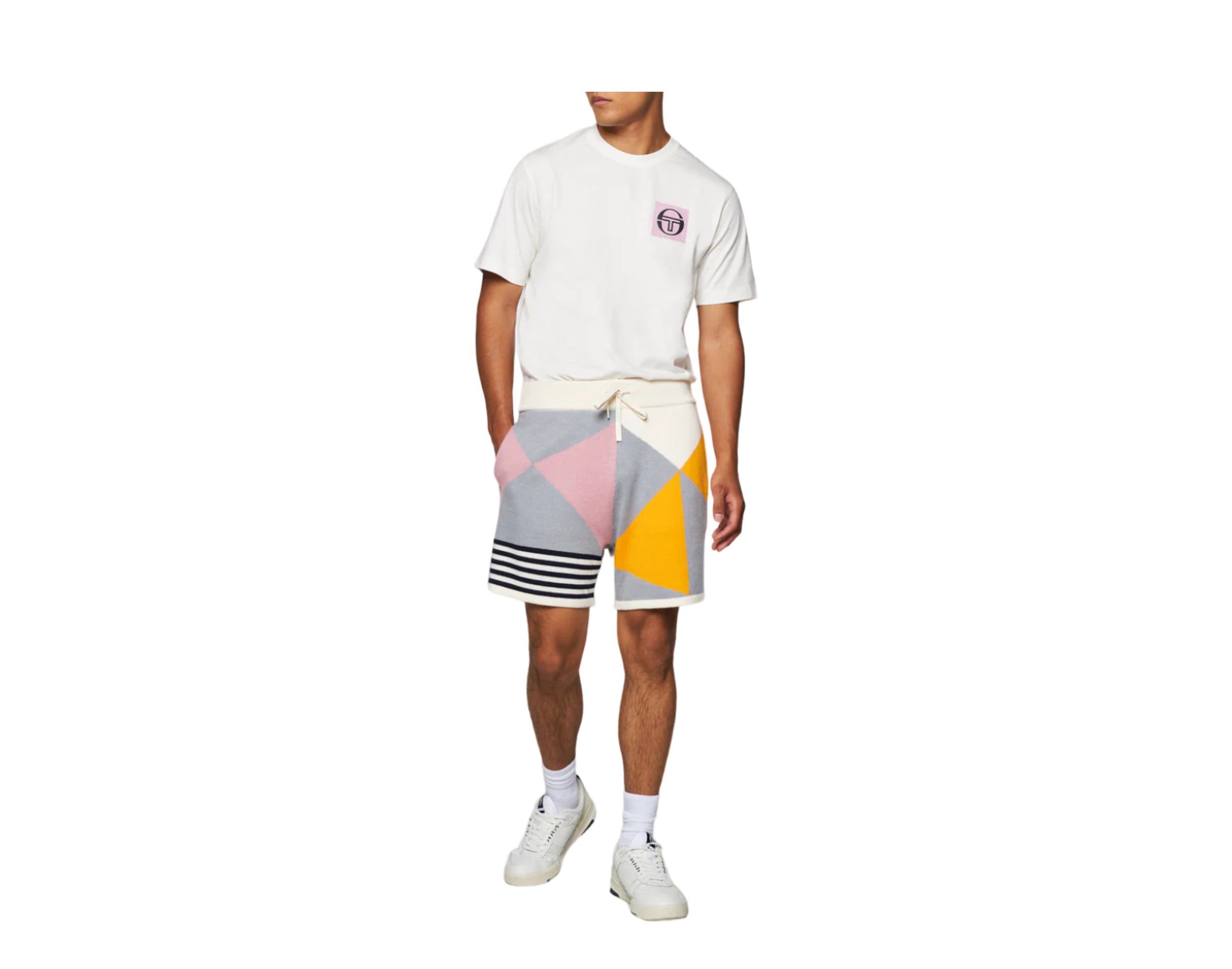 Sergio Tacchini Geo Knit Shorts