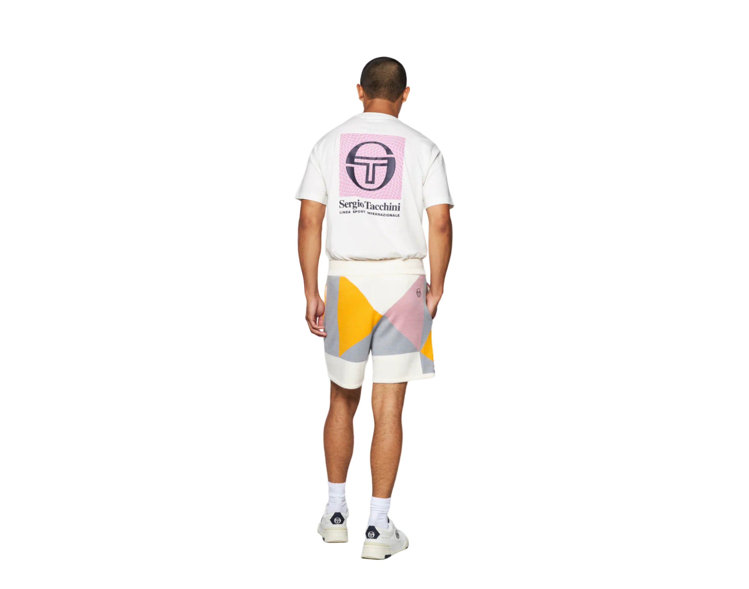 Sergio Tacchini Geo Knit Shorts