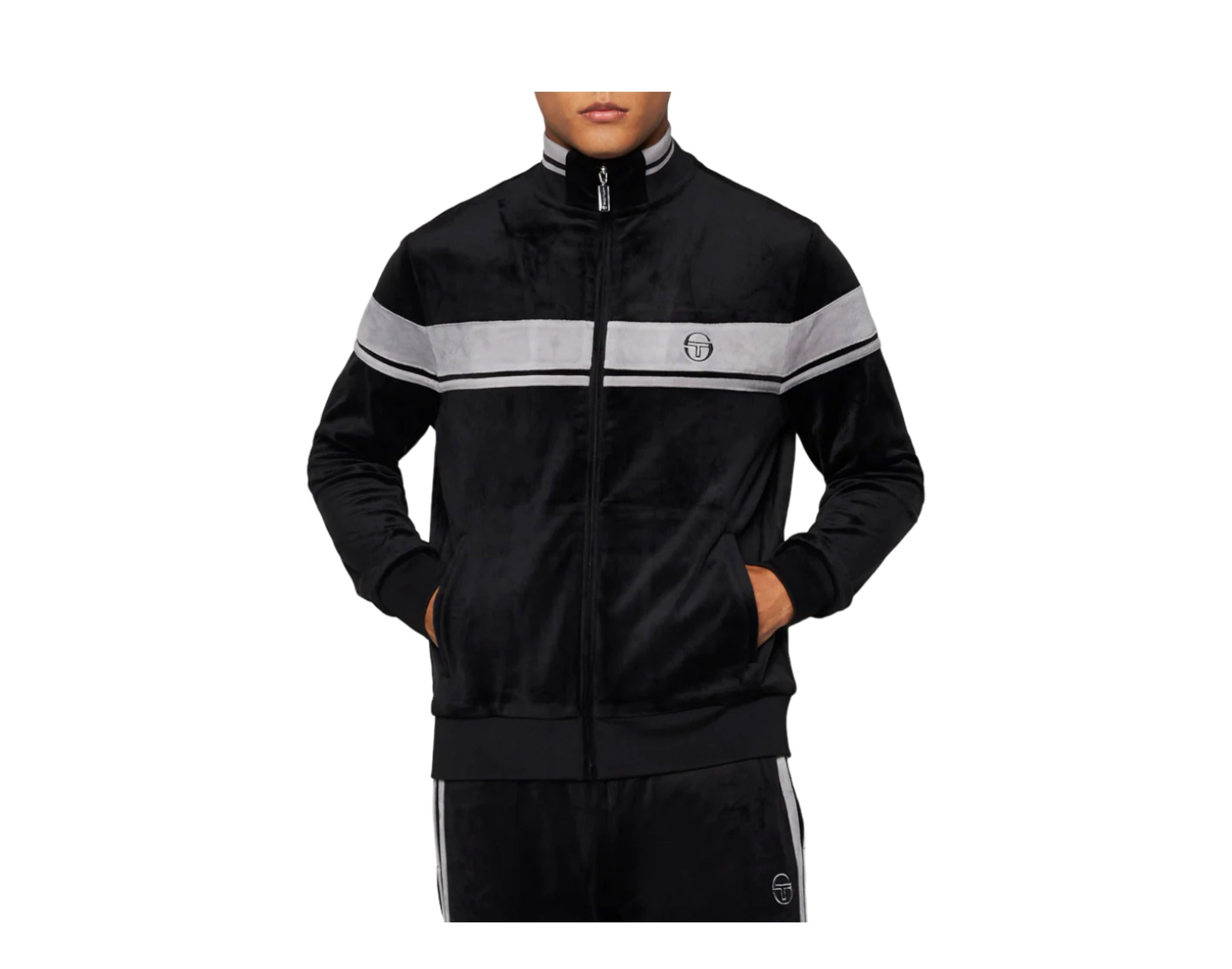 Sergio Tacchini Damarindo Velour Track Jacket