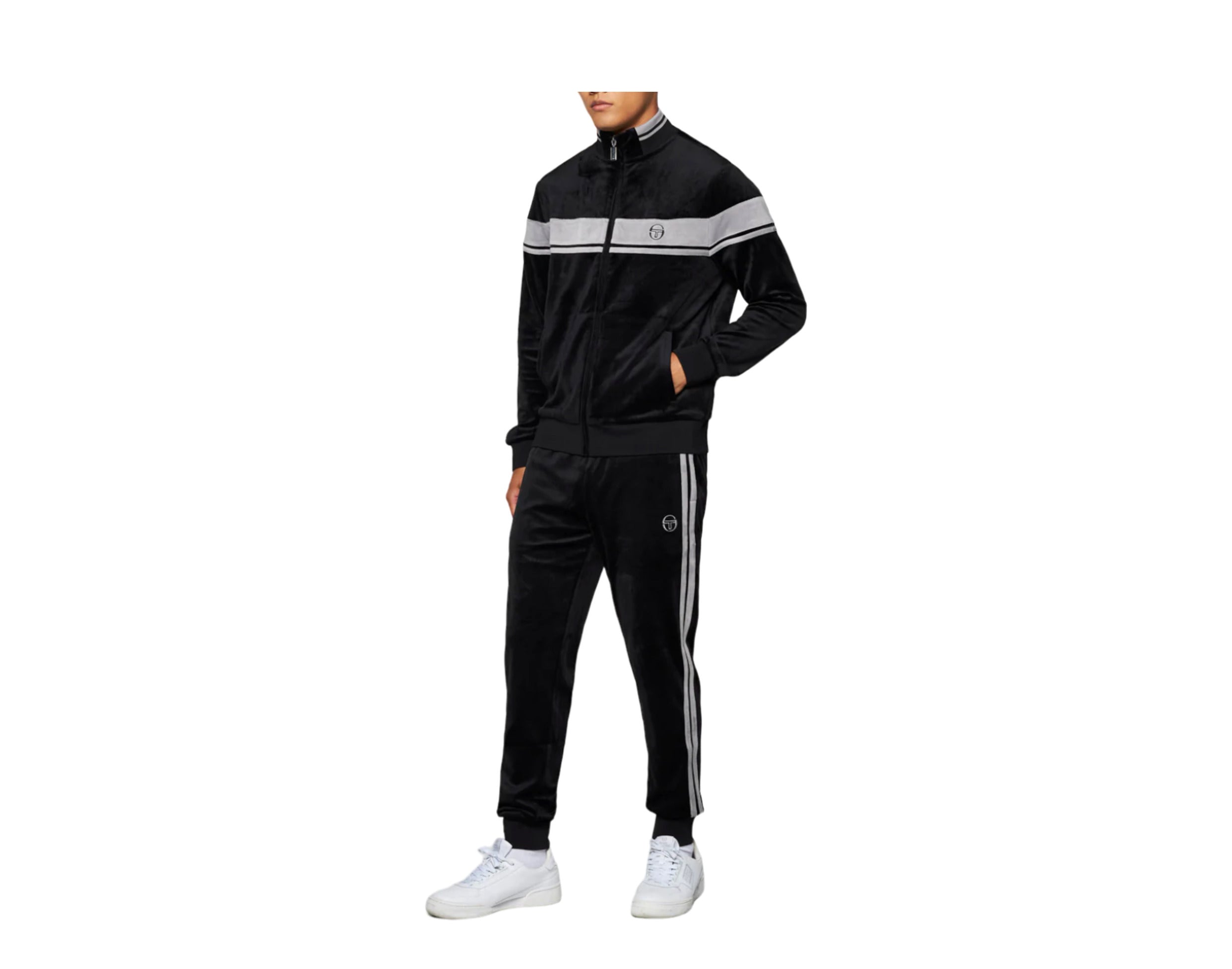 Sergio Tacchini Damarindo Velour Track Jacket