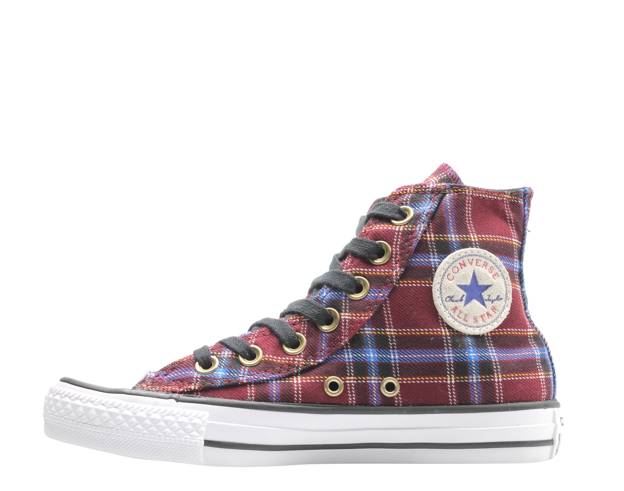 Converse Chuck Taylor All Star Dual Zip Hi Plaid Women's Sneakers