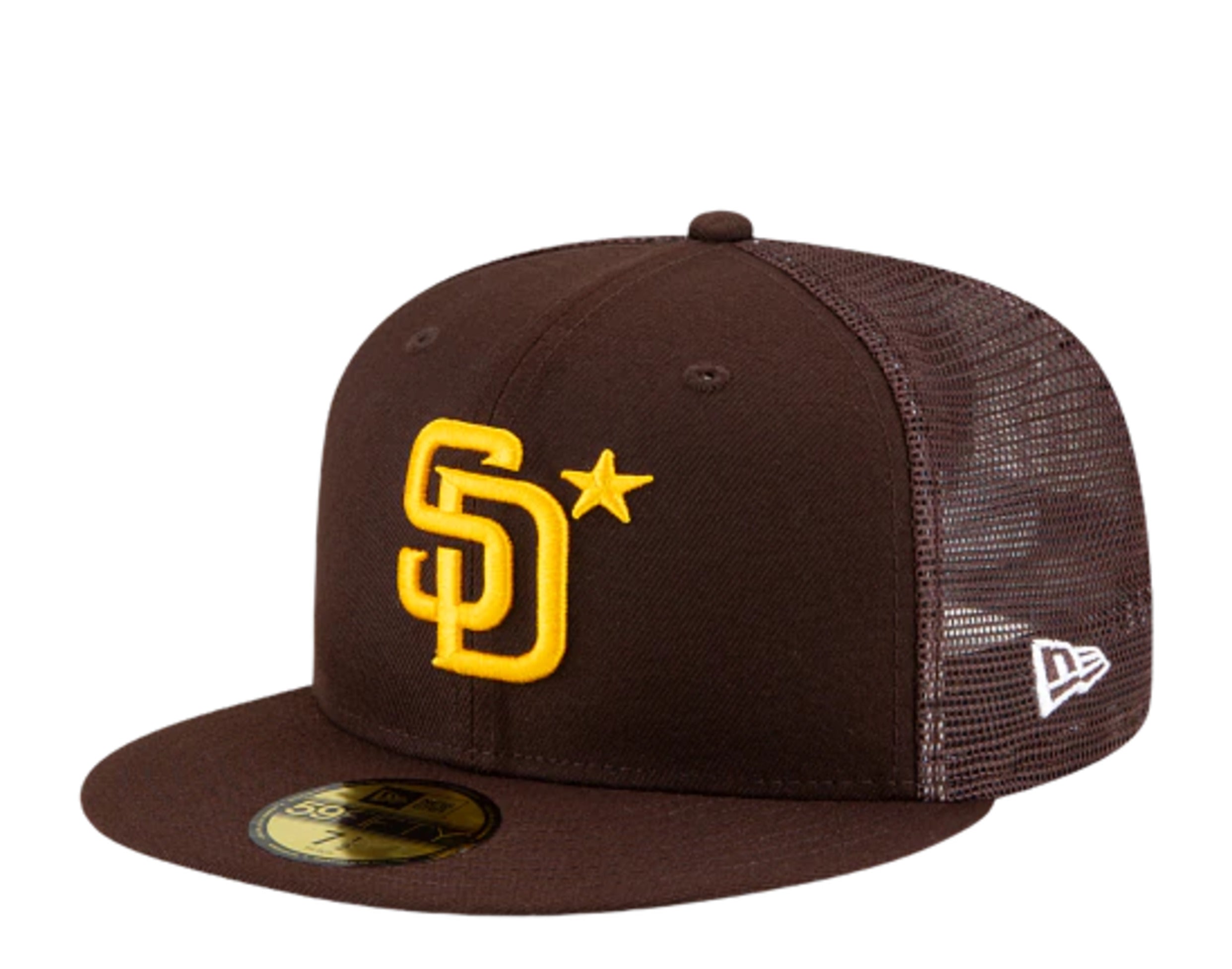 New Era 59Fifty MLB San Diego Padres All-Star Game Weekend No Patch Fitted Mesh Back Hat