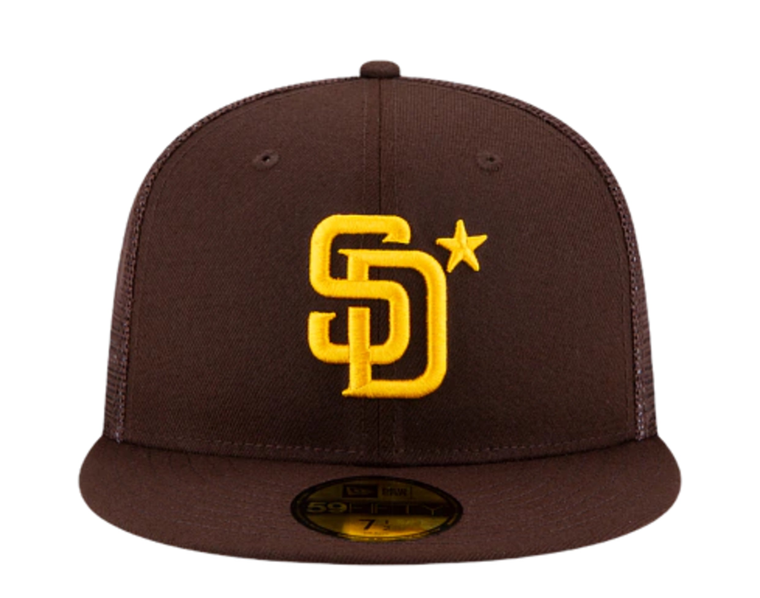 New Era 59Fifty MLB San Diego Padres All-Star Game Weekend No Patch Fitted Mesh Back Hat