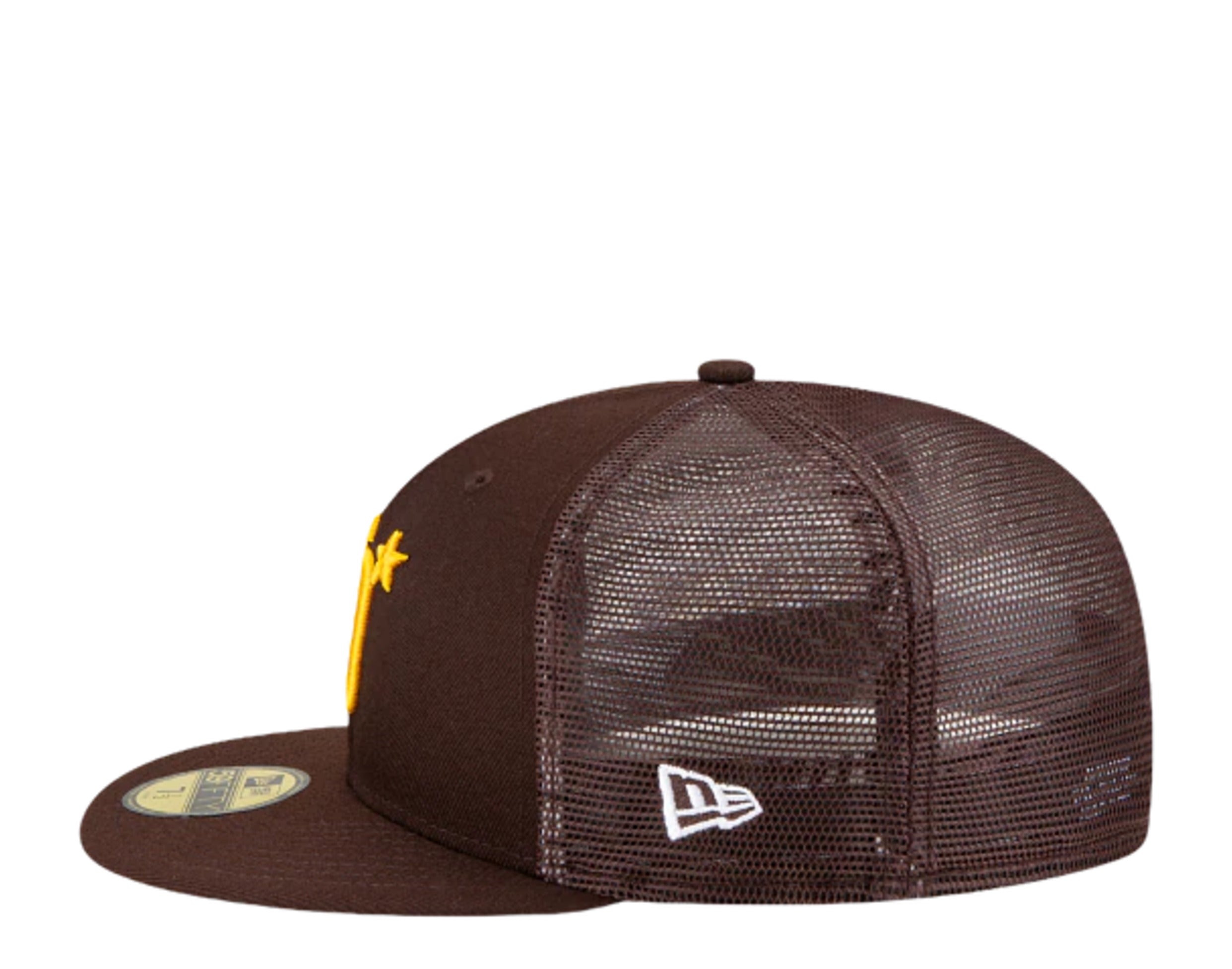 New Era 59Fifty MLB San Diego Padres All-Star Game Weekend No Patch Fitted Mesh Back Hat