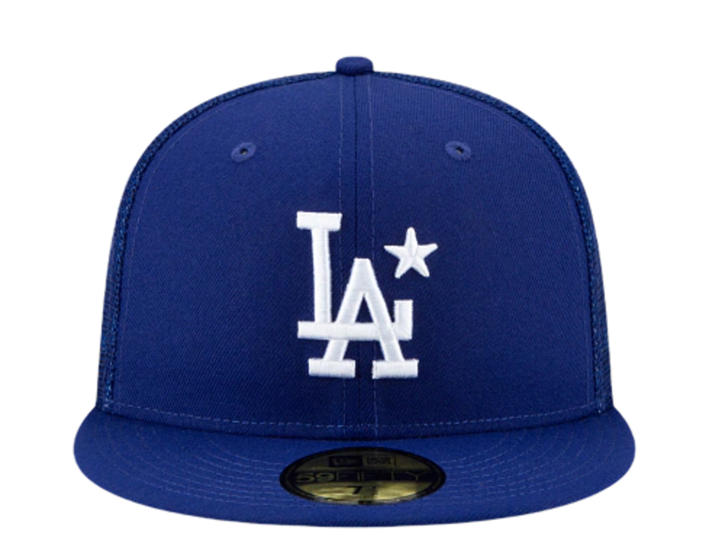 New Era 59Fifty MLB Los Angeles Dodgers All-Star Game Weekend No Patch Fitted Mesh Back Hat