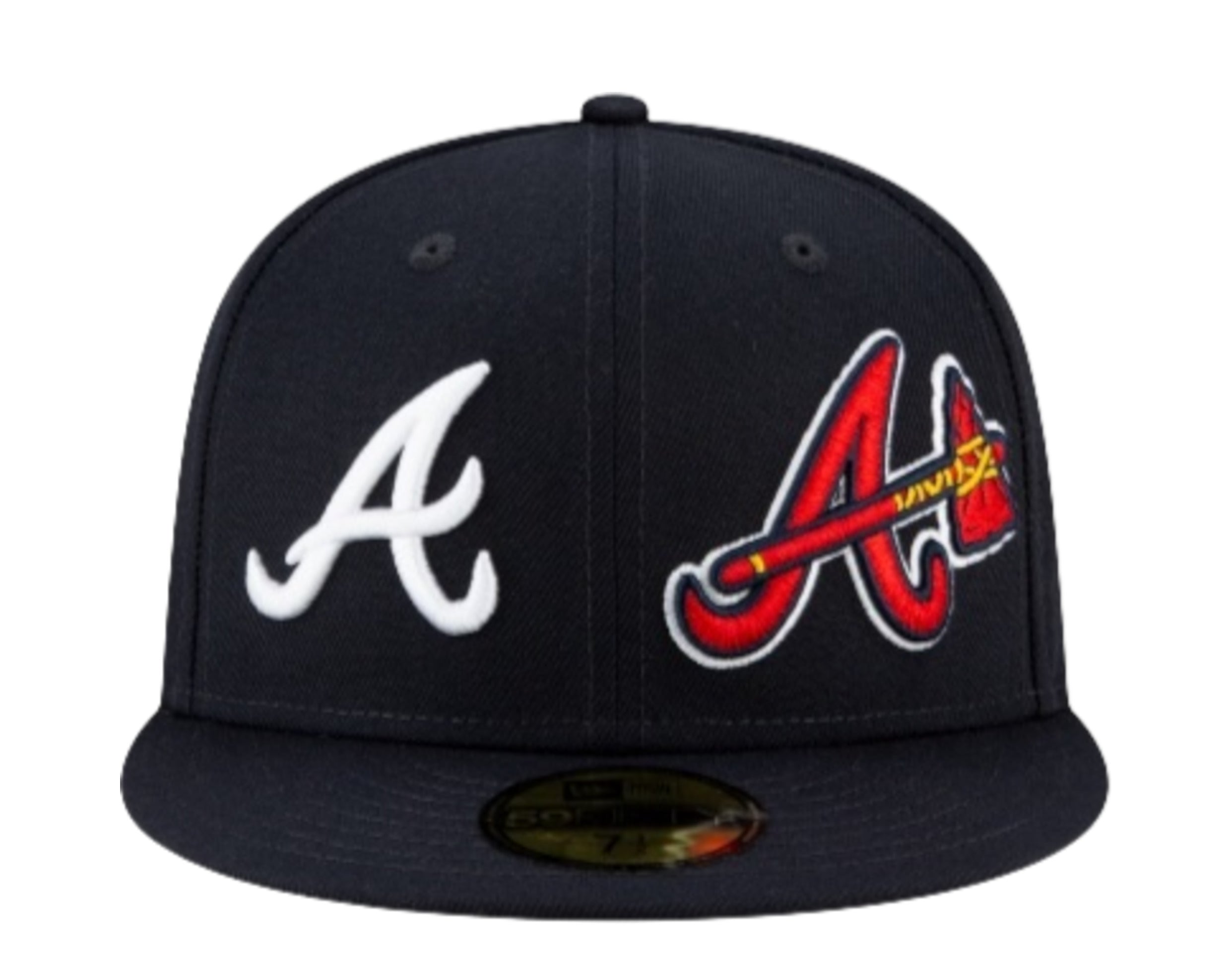 New Era 59Fifty MLB Atlanta Braves Patch Pride Fitted Hat