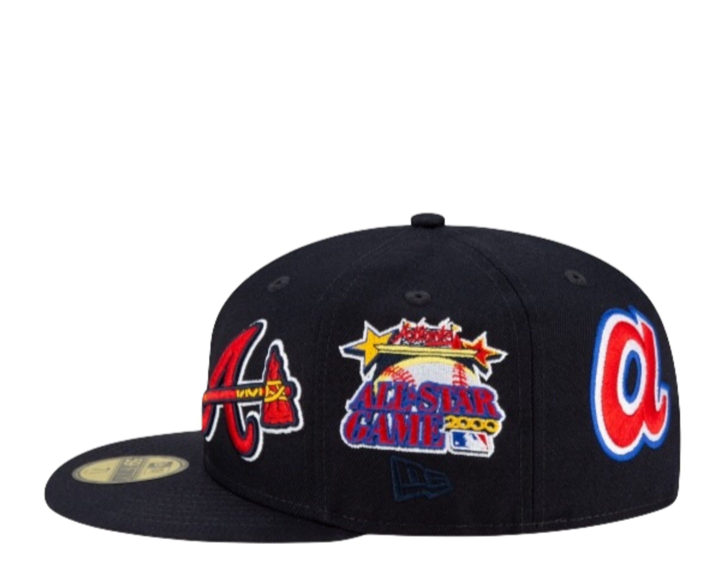 New Era 59Fifty MLB Atlanta Braves Patch Pride Fitted Hat