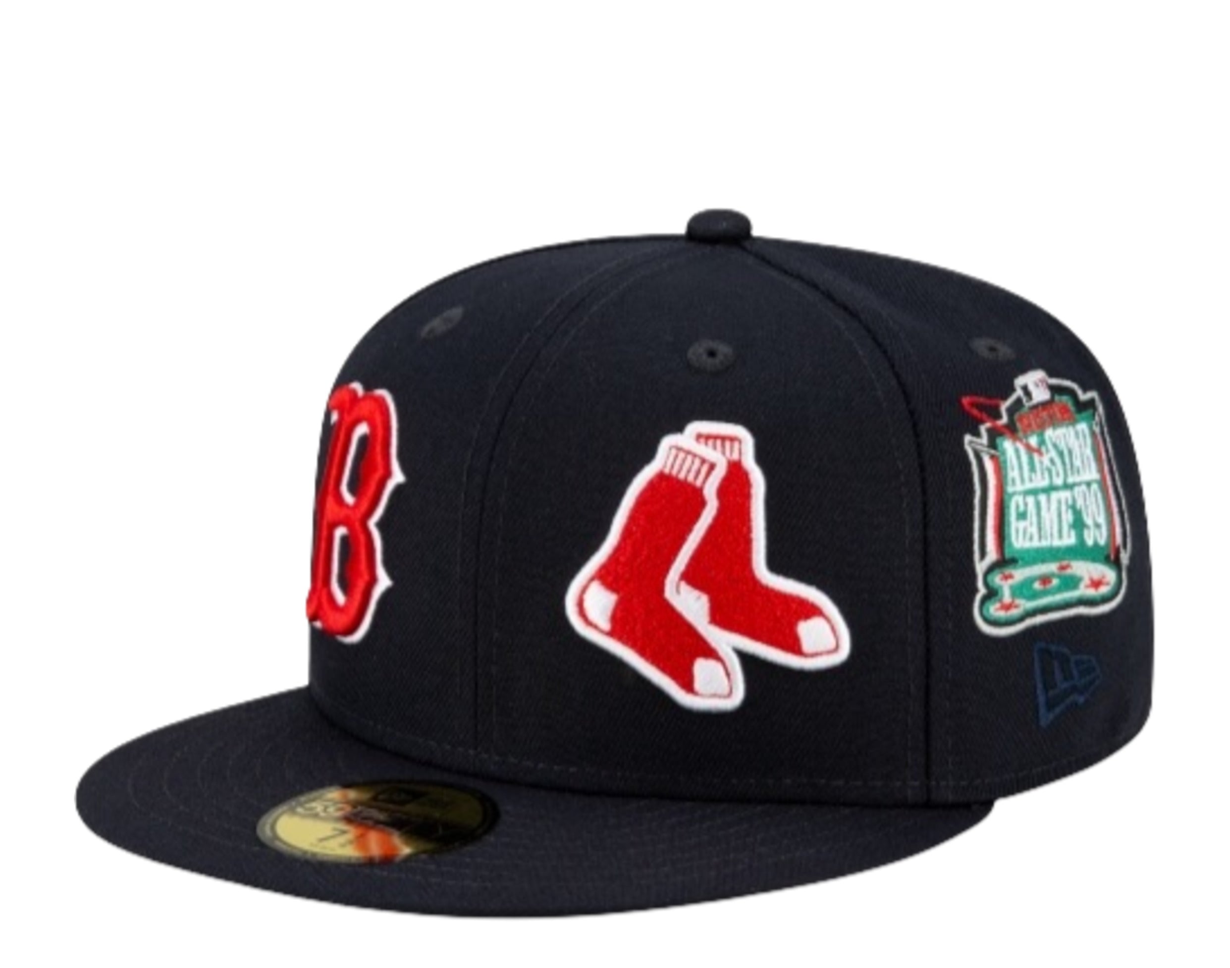 New Era 59Fifty MLB Boston Red Sox Patch Pride Fitted Hat