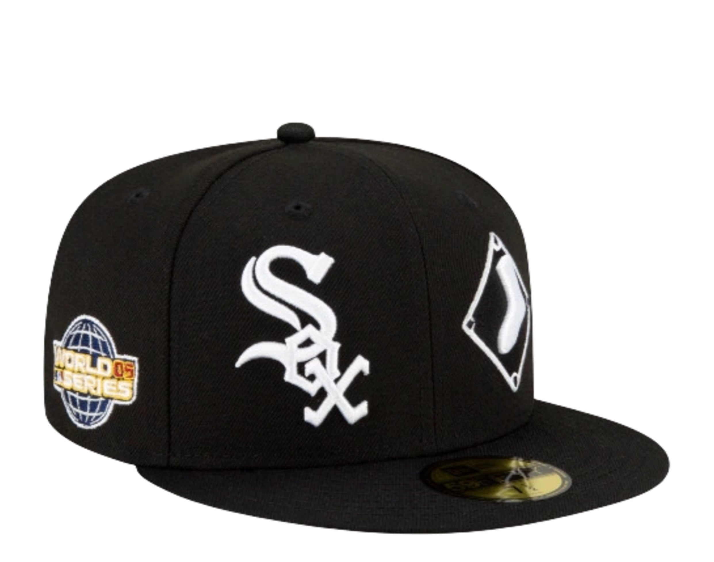 New Era 59Fifty MLB Chicago White Sox Patch Pride Fitted Hat