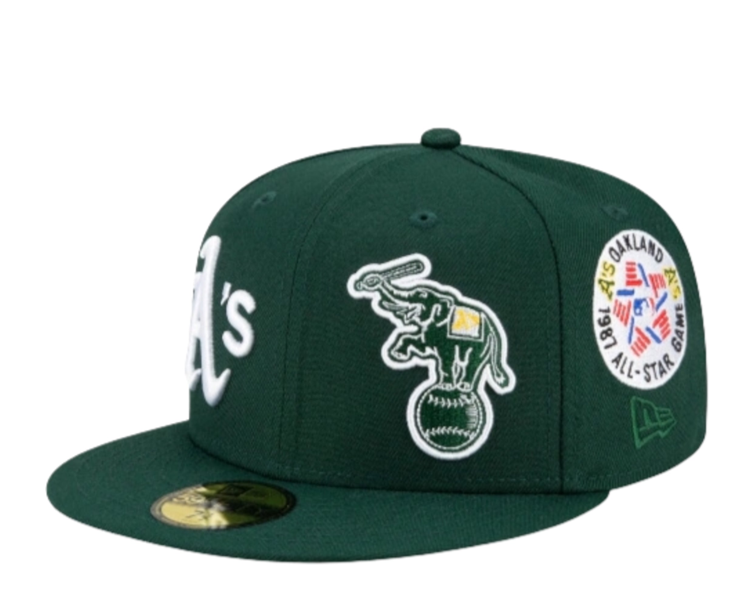 New Era 59Fifty MLB Oakland Athletics Patch Pride Fitted Hat