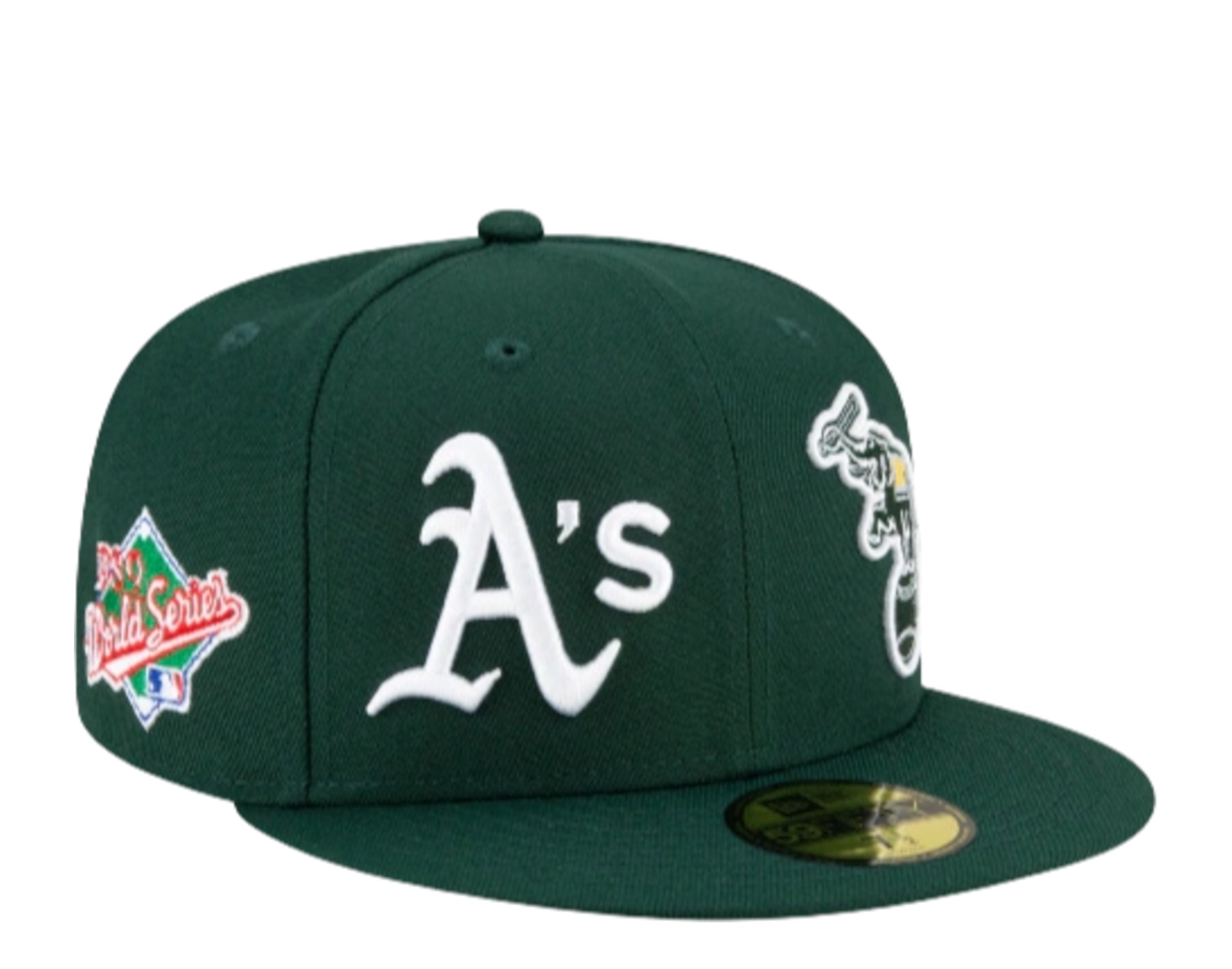 New Era 59Fifty MLB Oakland Athletics Patch Pride Fitted Hat