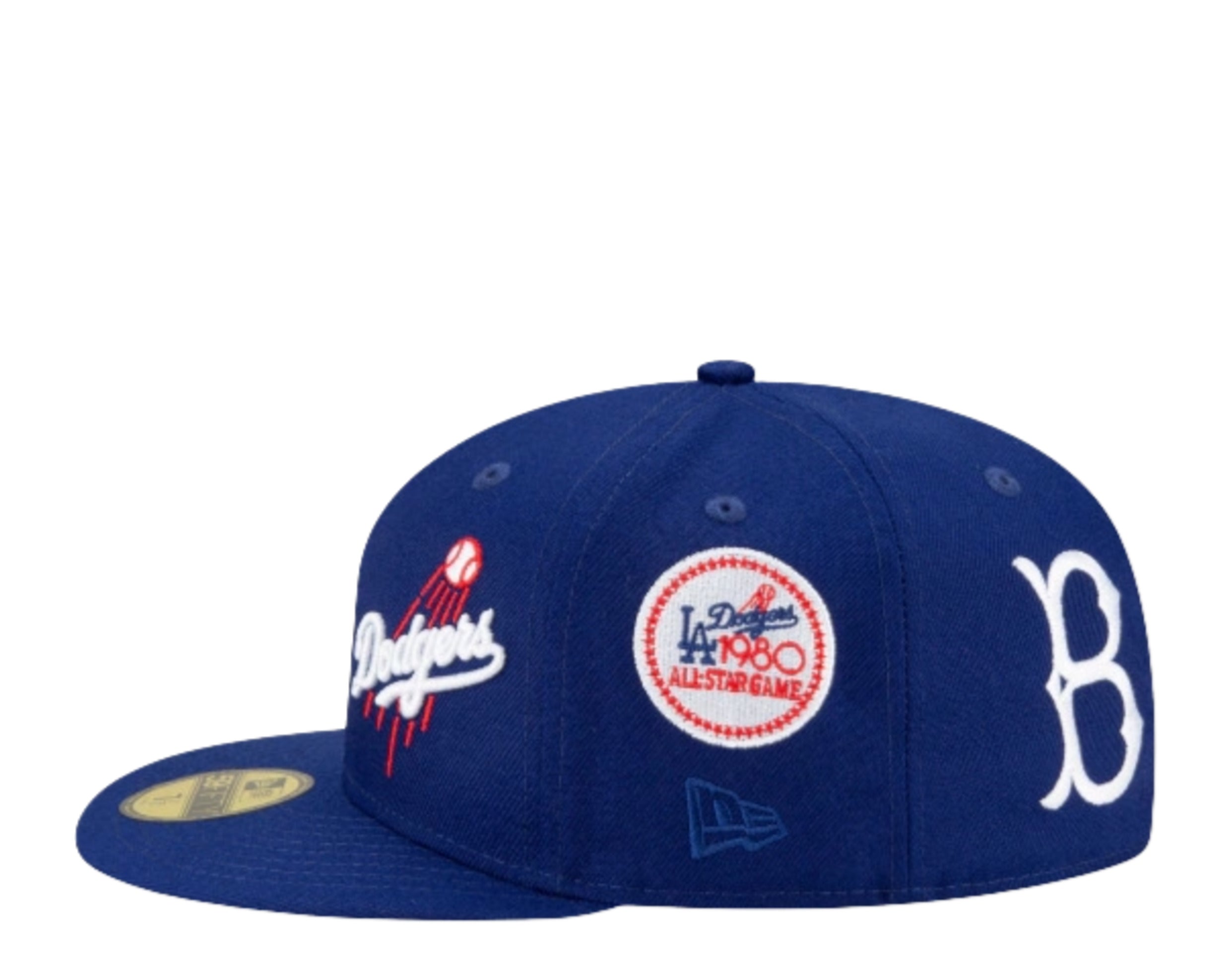 New Era 59Fifty MLB Los Angeles Dodgers Patch Pride Fitted Hat