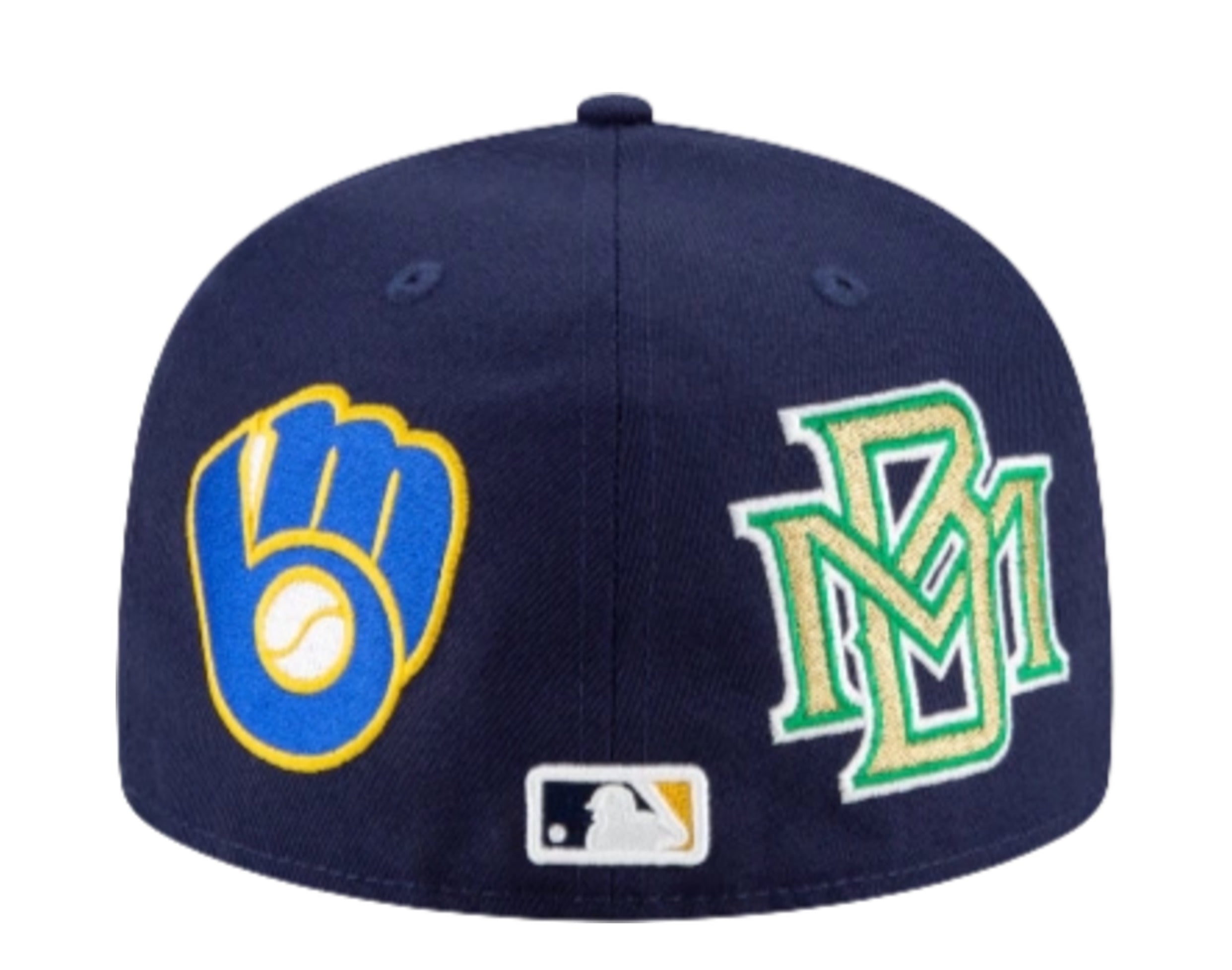 New Era 59Fifty MLB Milwaukee Brewers Patch Pride Fitted Hat