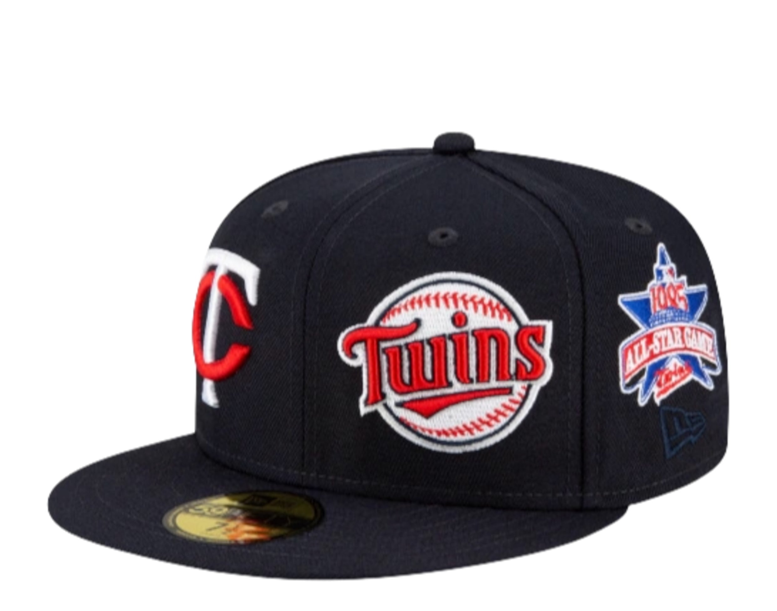 New Era 59Fifty MLB Minnesota Twins Patch Pride Fitted Hat