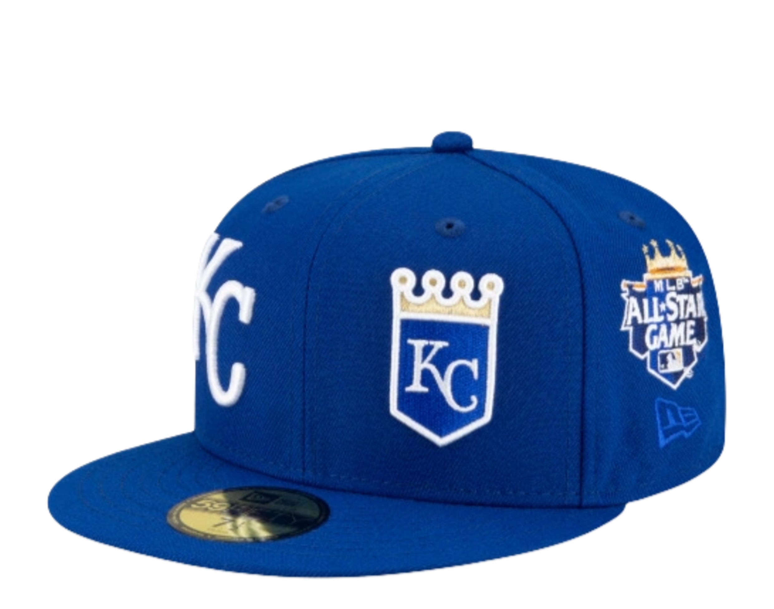 New Era 59Fifty MLB Kanas City Royals Patch Pride Fitted Hat