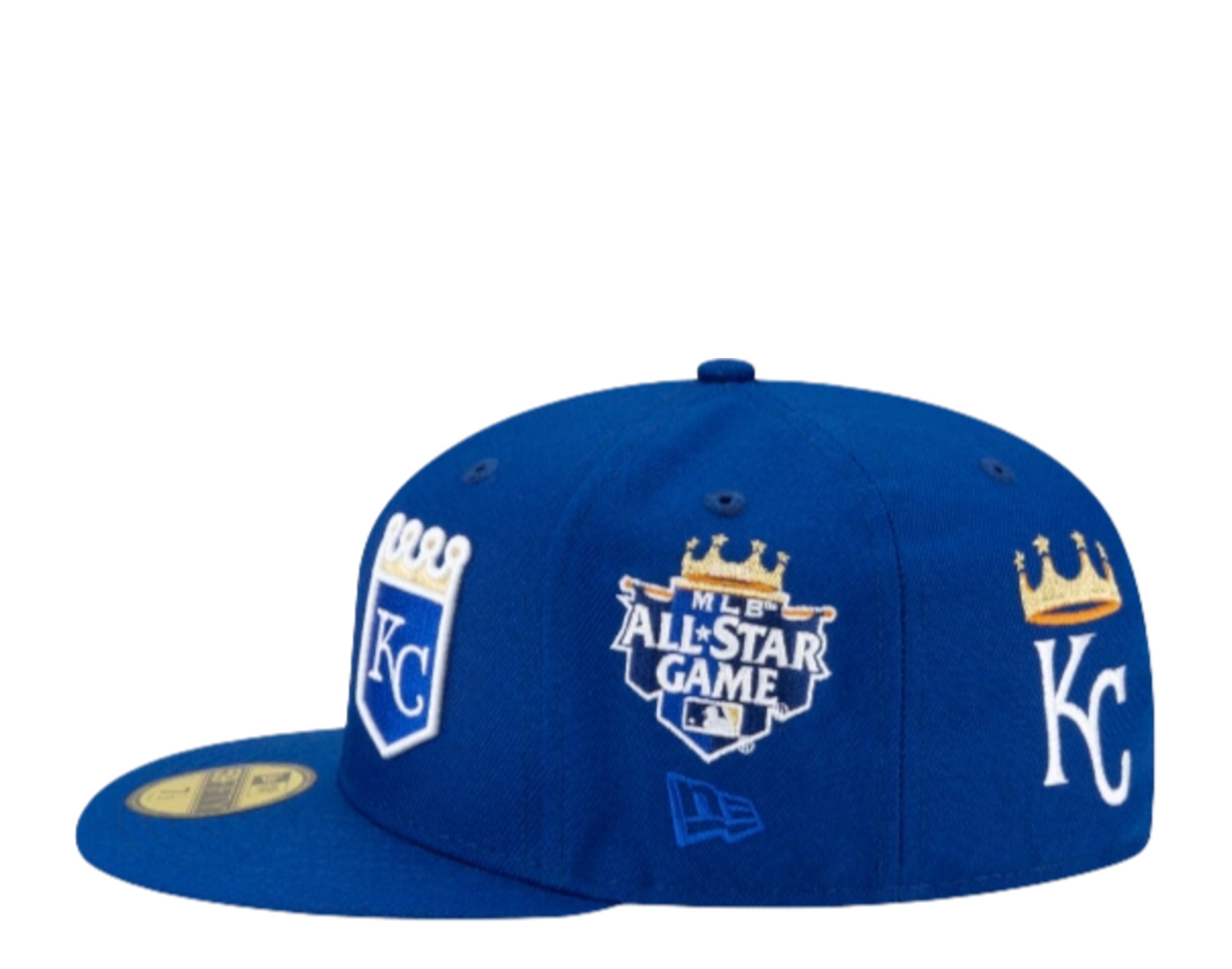 New Era 59Fifty MLB Kanas City Royals Patch Pride Fitted Hat