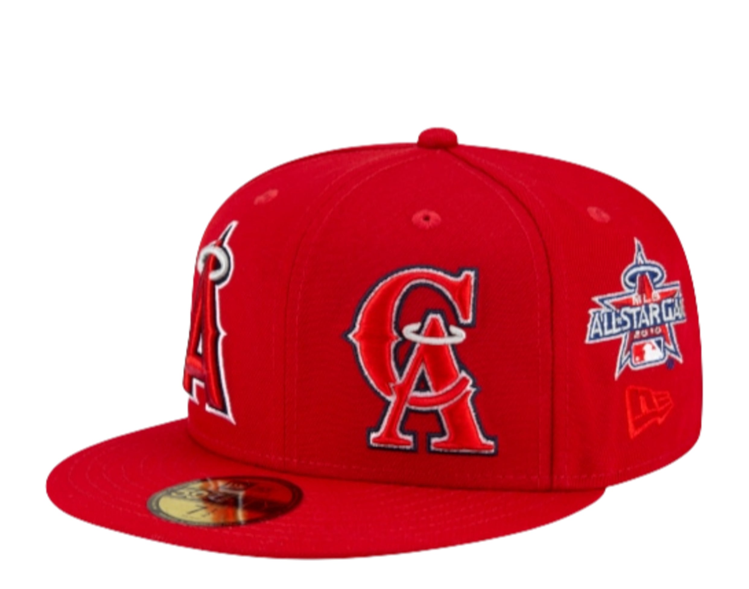 New Era 59Fifty MLB Los Angeles Angels Patch Pride Fitted Hat