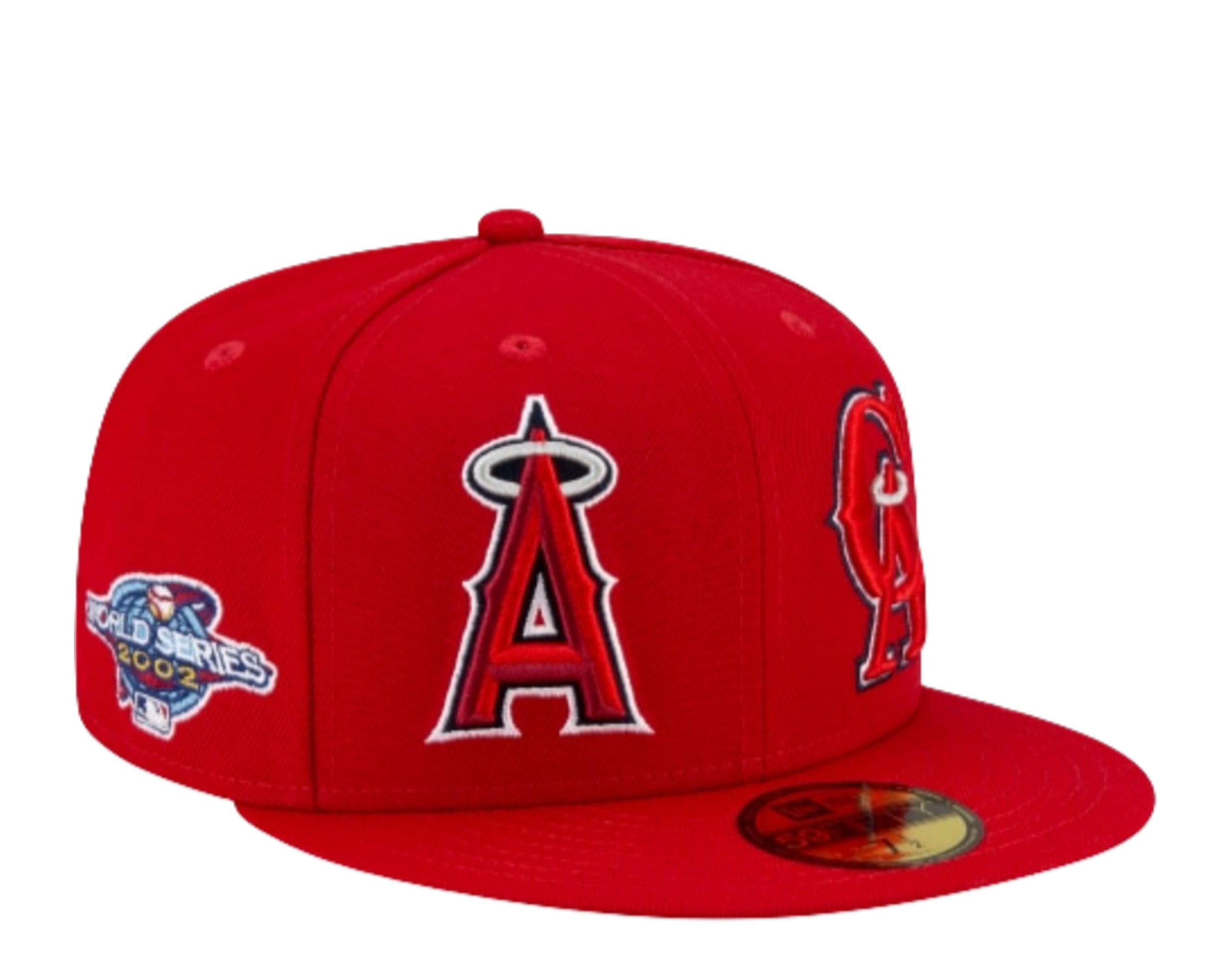 New Era 59Fifty MLB Los Angeles Angels Patch Pride Fitted Hat