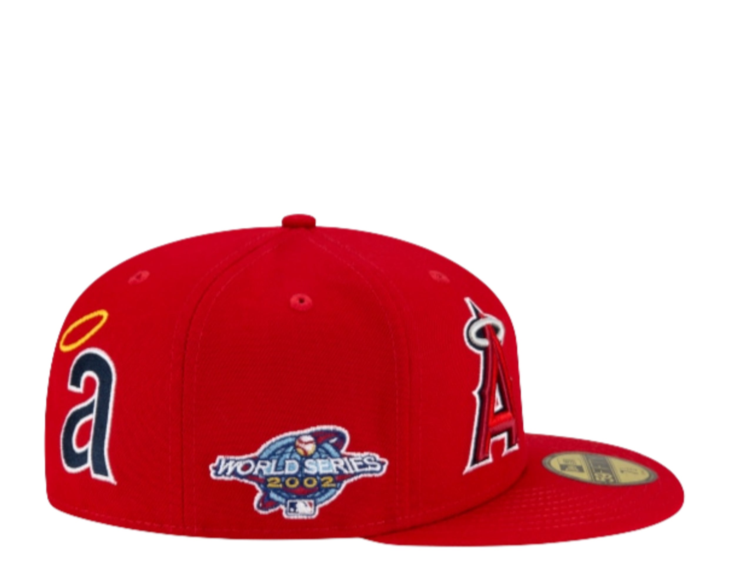 New Era 59Fifty MLB Los Angeles Angels Patch Pride Fitted Hat