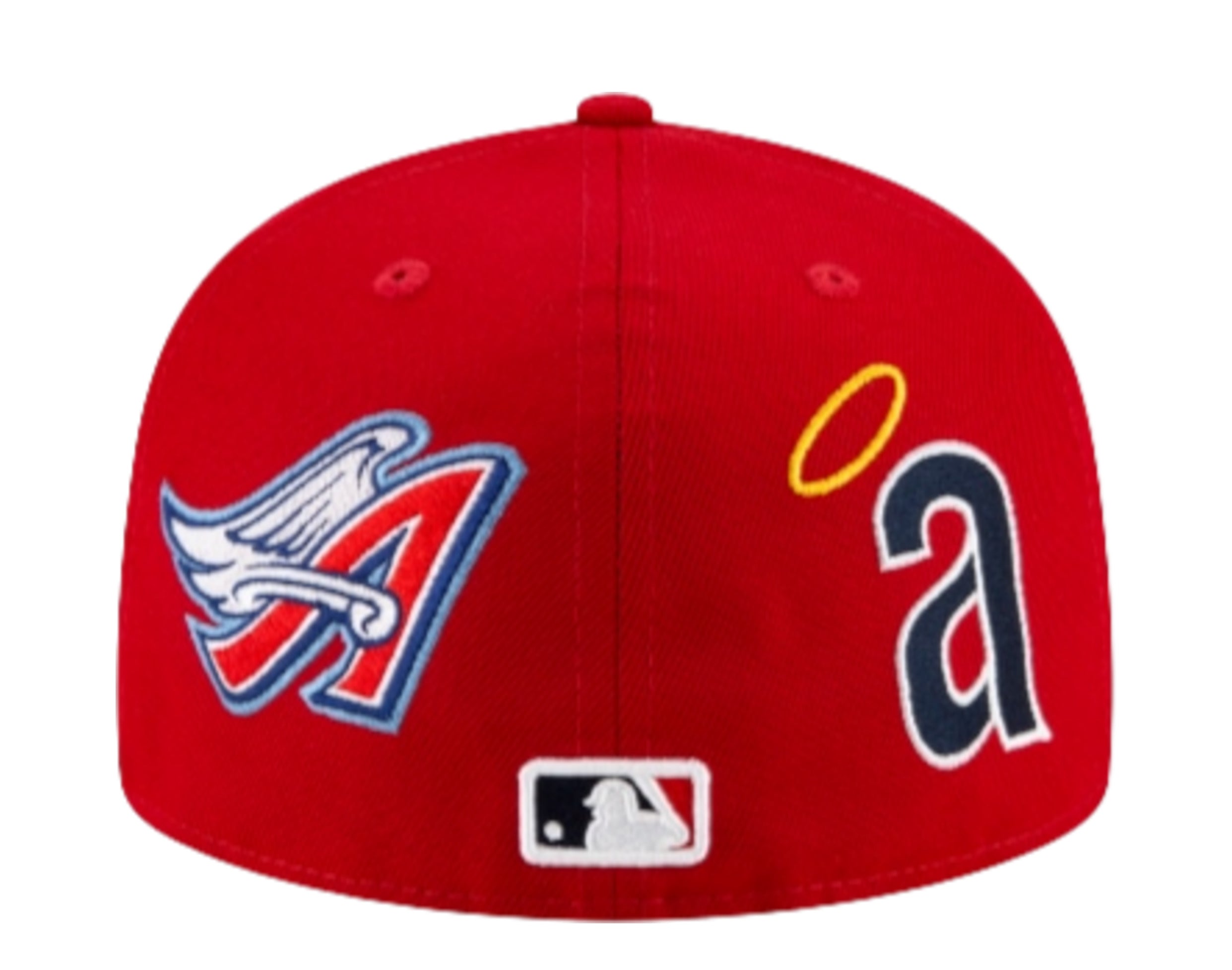 New Era 59Fifty MLB Los Angeles Angels Patch Pride Fitted Hat