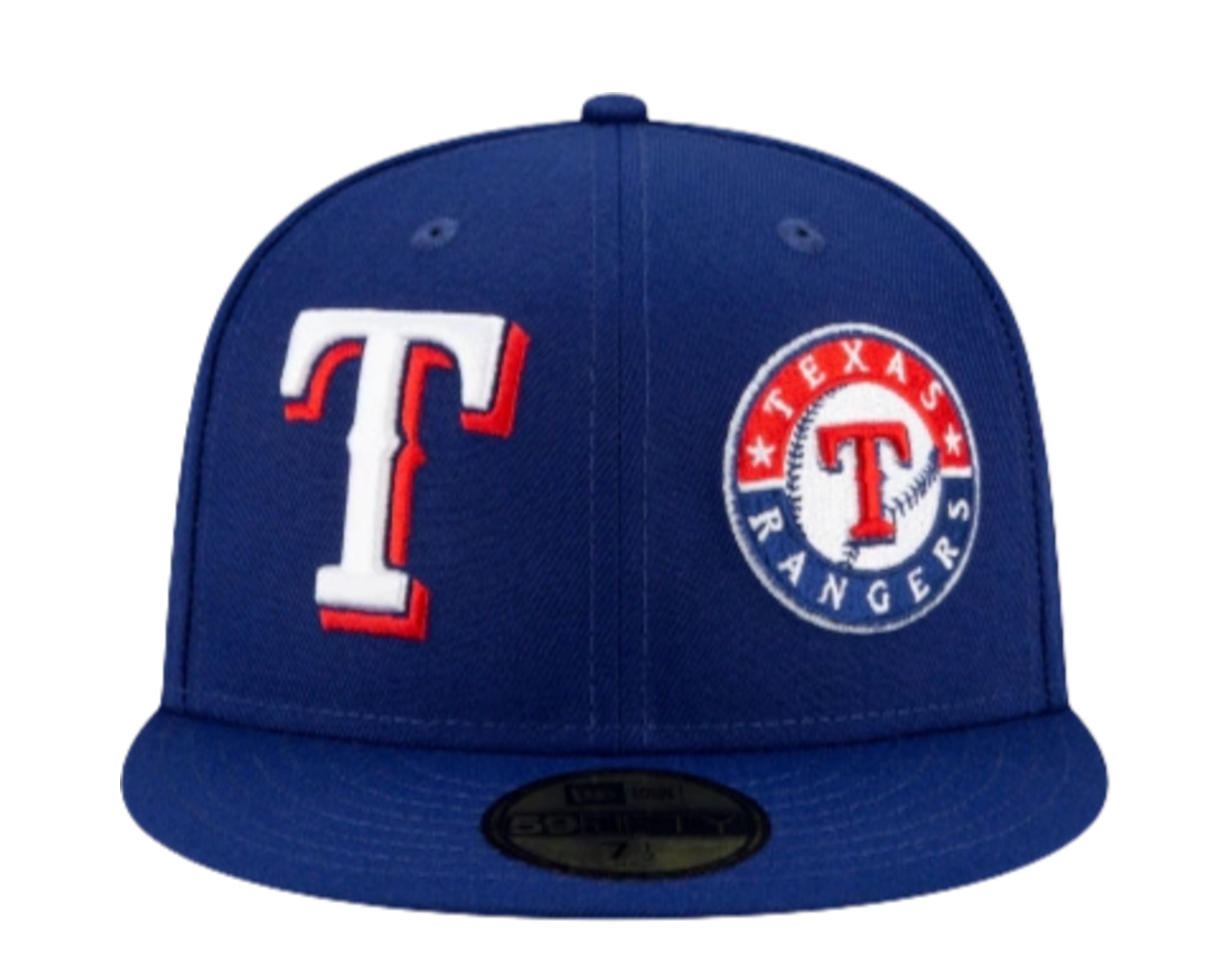 New Era 59Fifty MLB Texas Rangers Patch Pride Fitted Hat