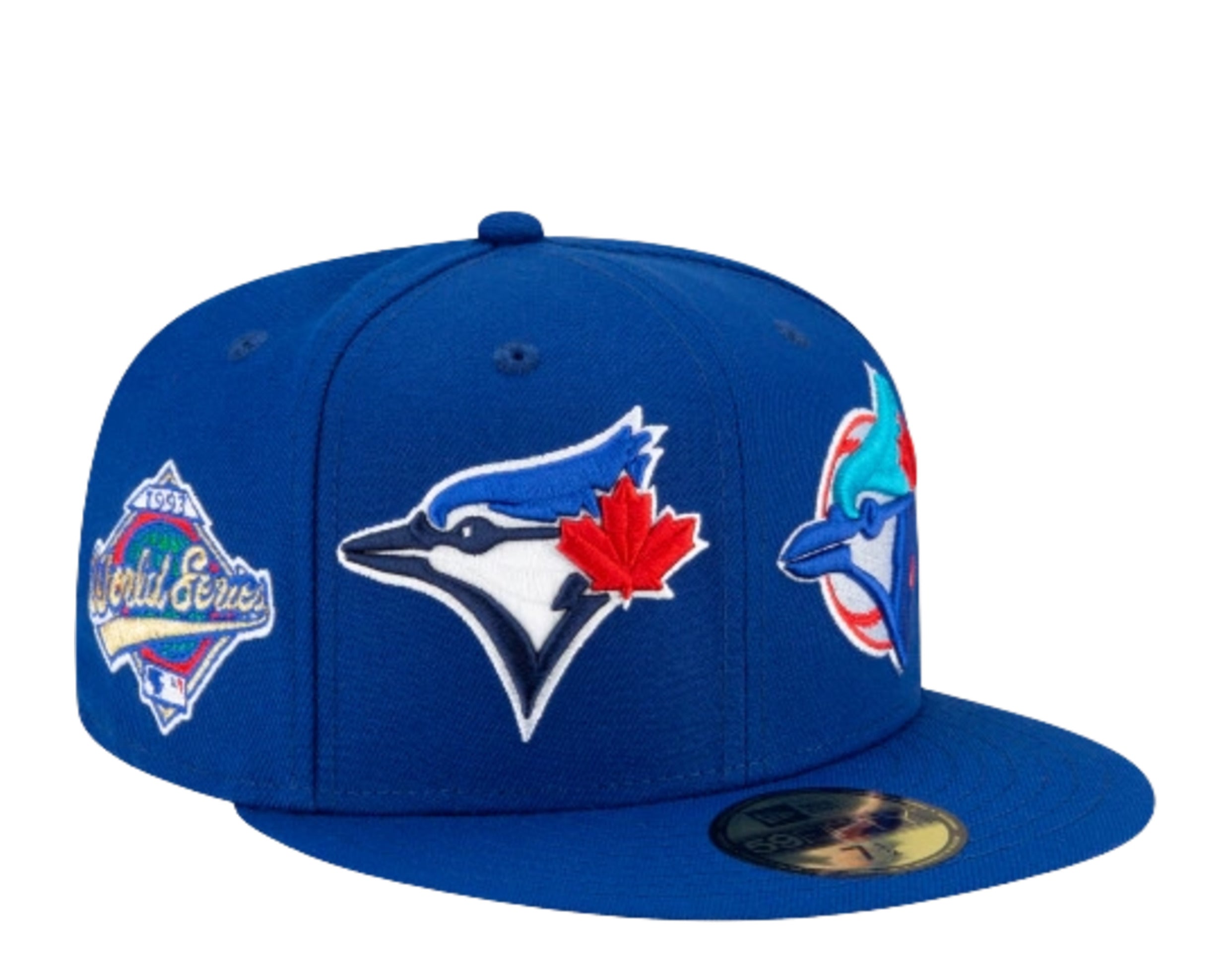 New Era 59Fifty MLB Toronto Blue Jays Patch Pride Fitted Hat